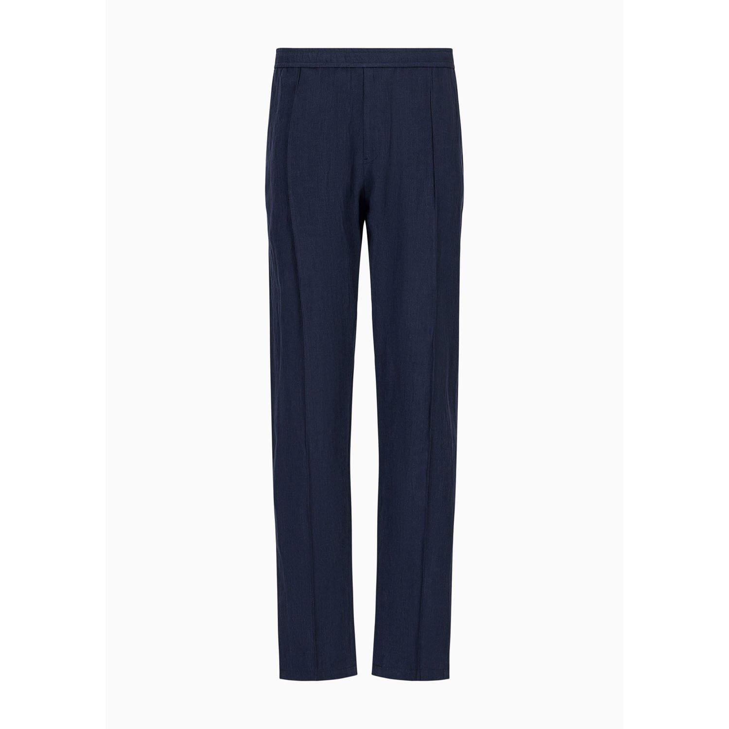 Blue - Emporio Armani - Trousers - 3