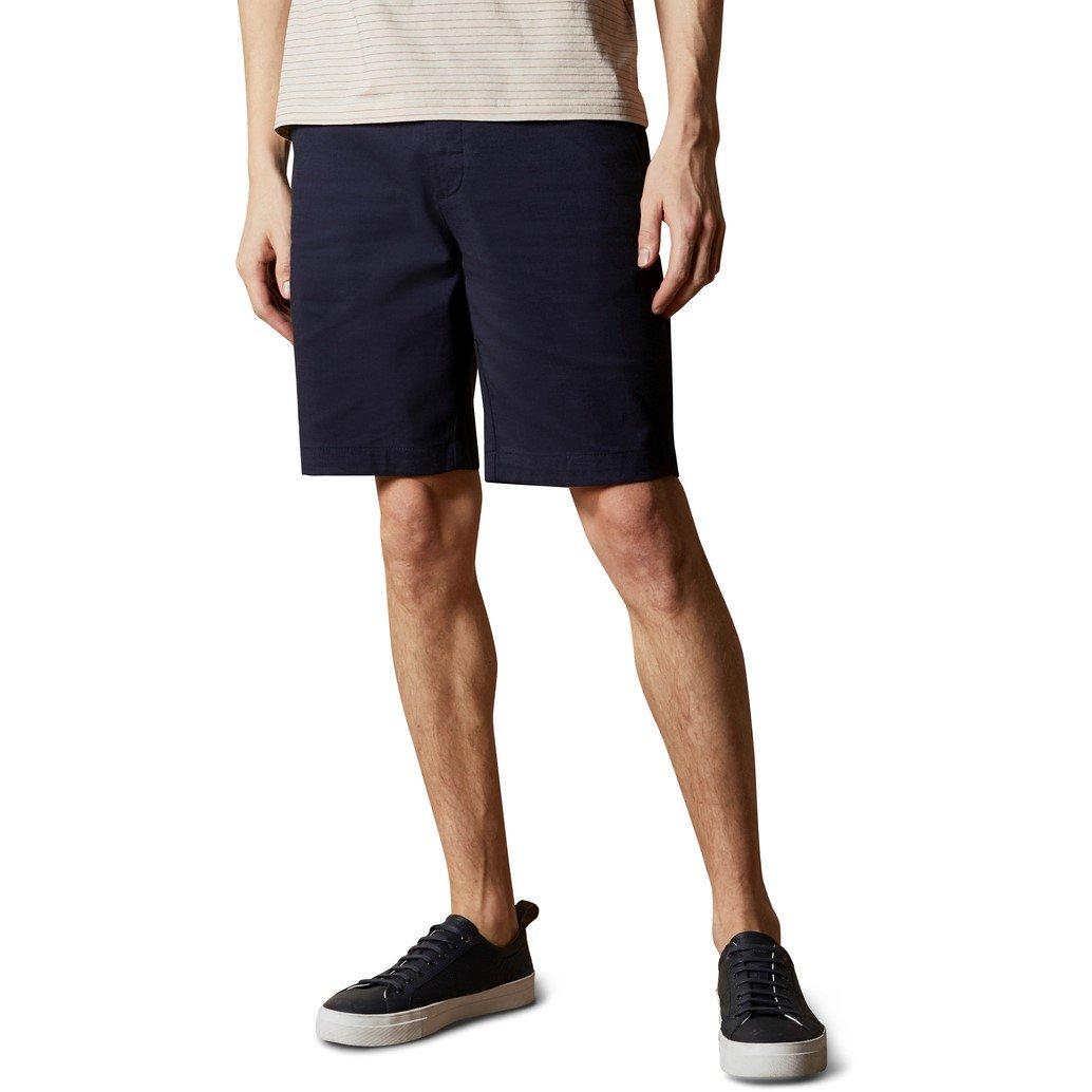 Men's Semi Plain Cotton Chino Shorts