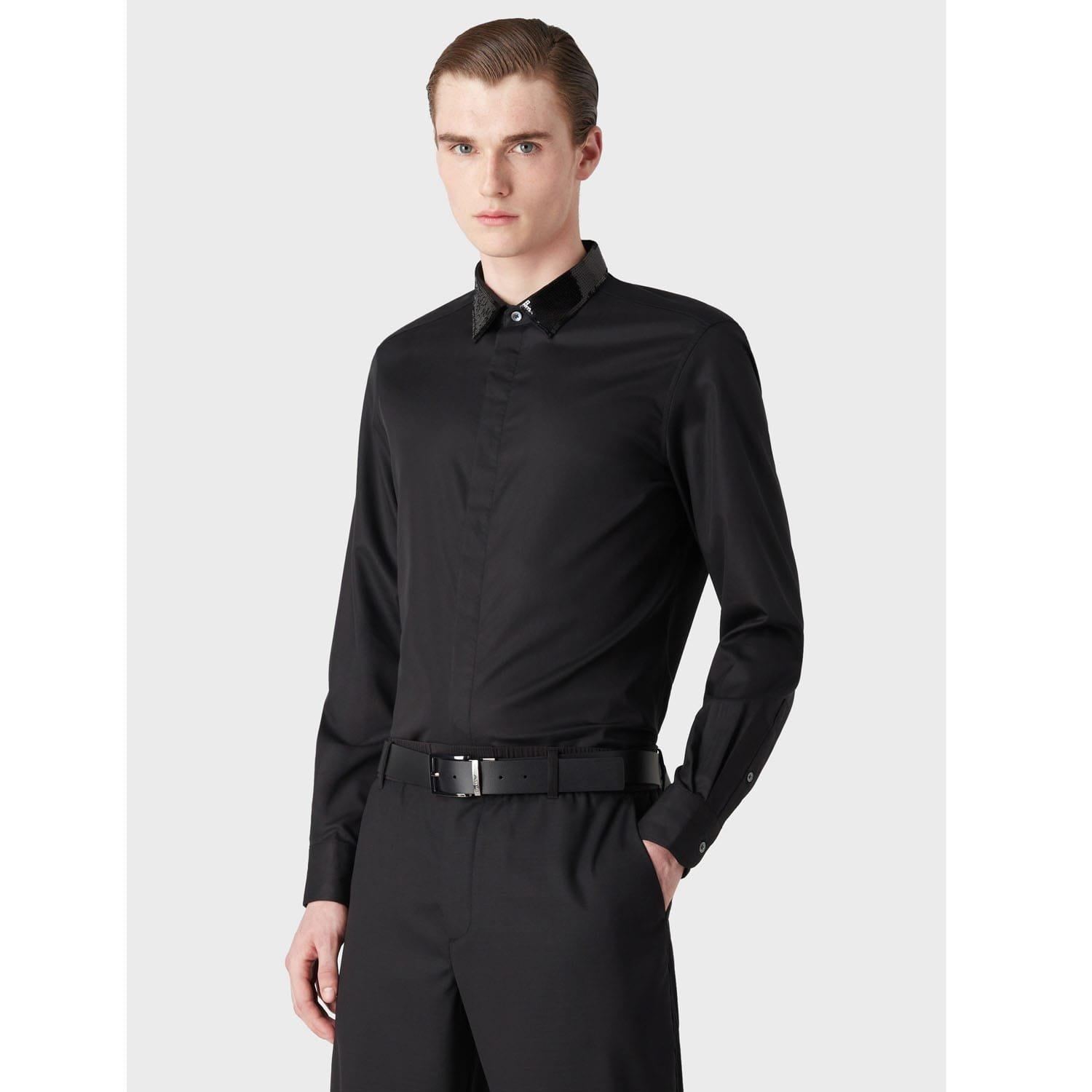 Black - Emporio Armani - Shirt - 1