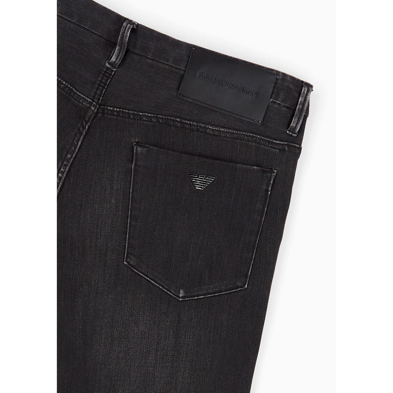 Black - Emporio Armani - J11 Skinny-Fit Jeans - 5