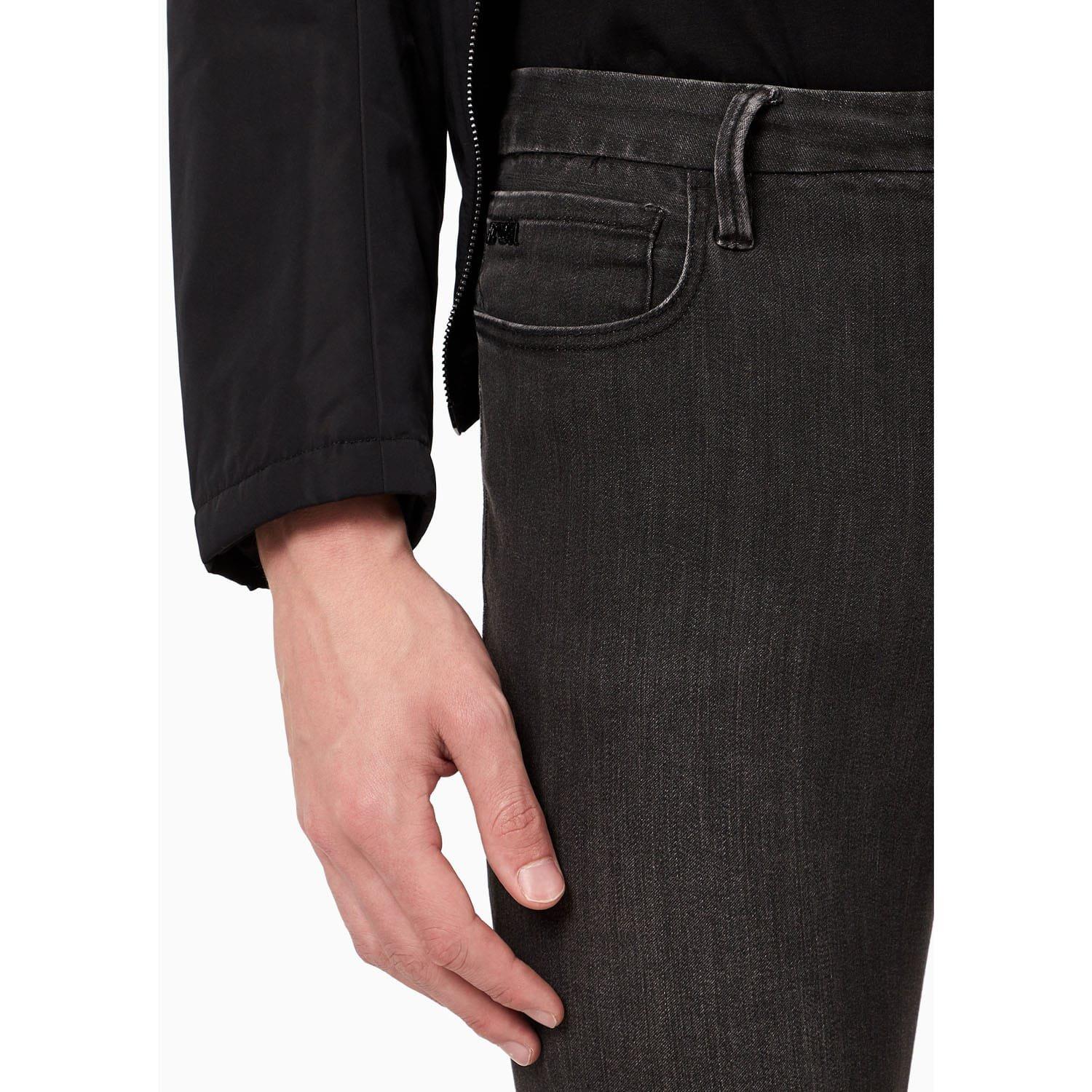 Black - Emporio Armani - J11 Skinny-Fit Jeans - 6