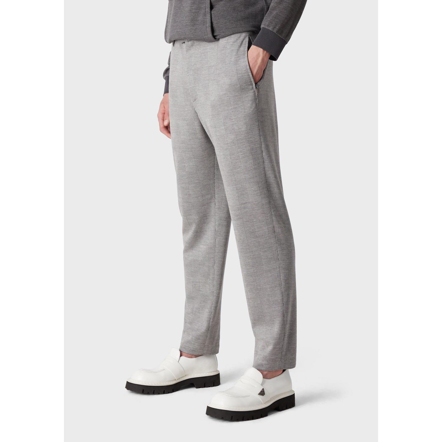 Grey - Emporio Armani - Trousers - 1