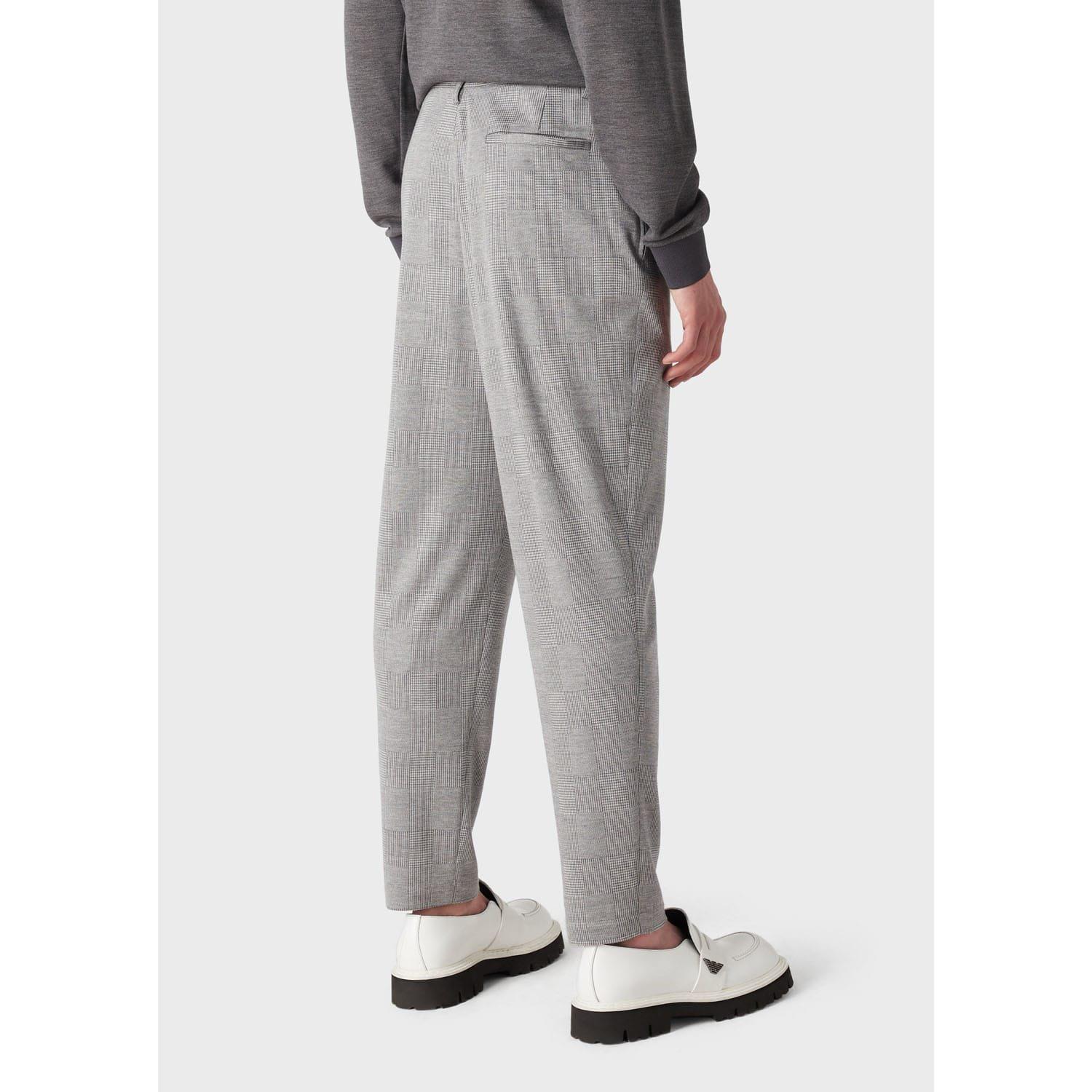 Grey - Emporio Armani - Trousers - 2