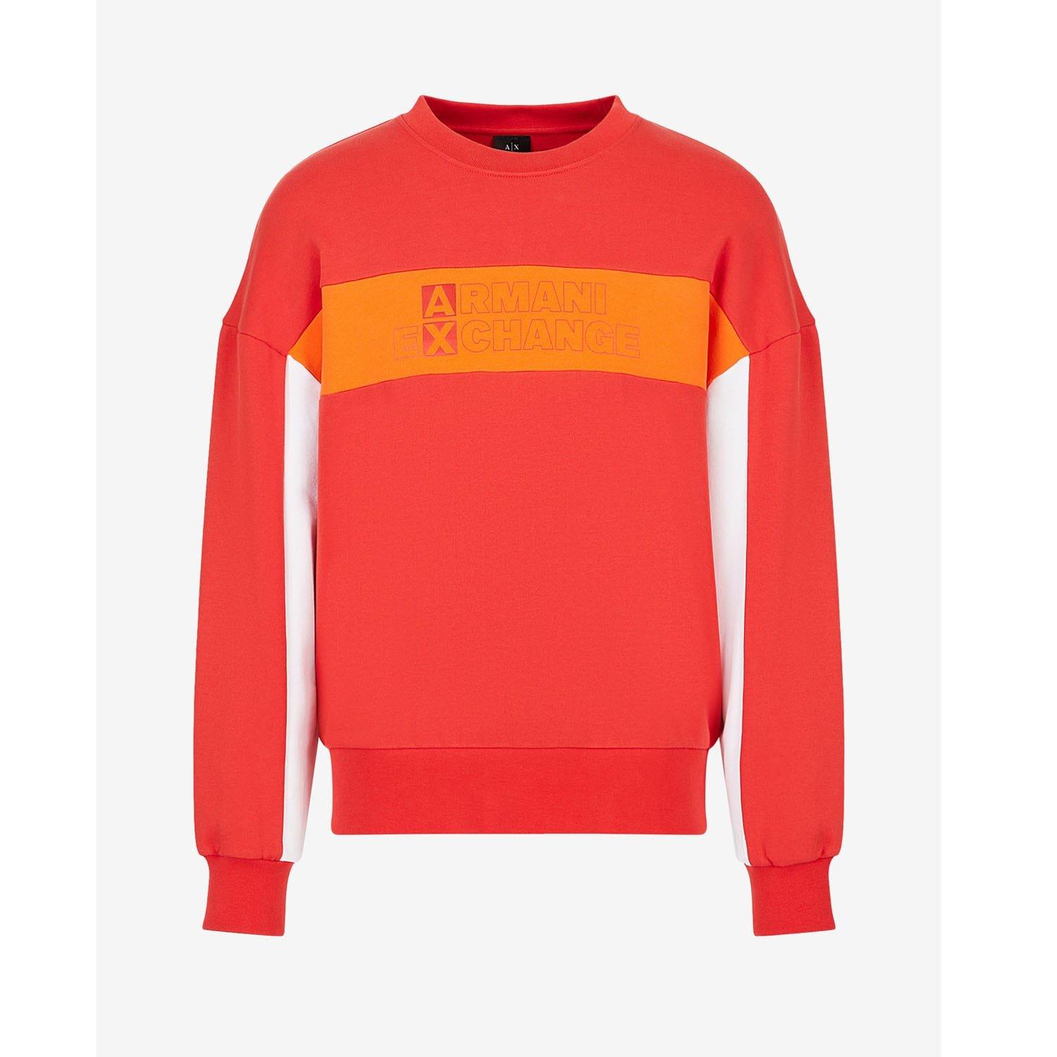 Red - Armani Exchange - Crewneck Sweatshirt - 3