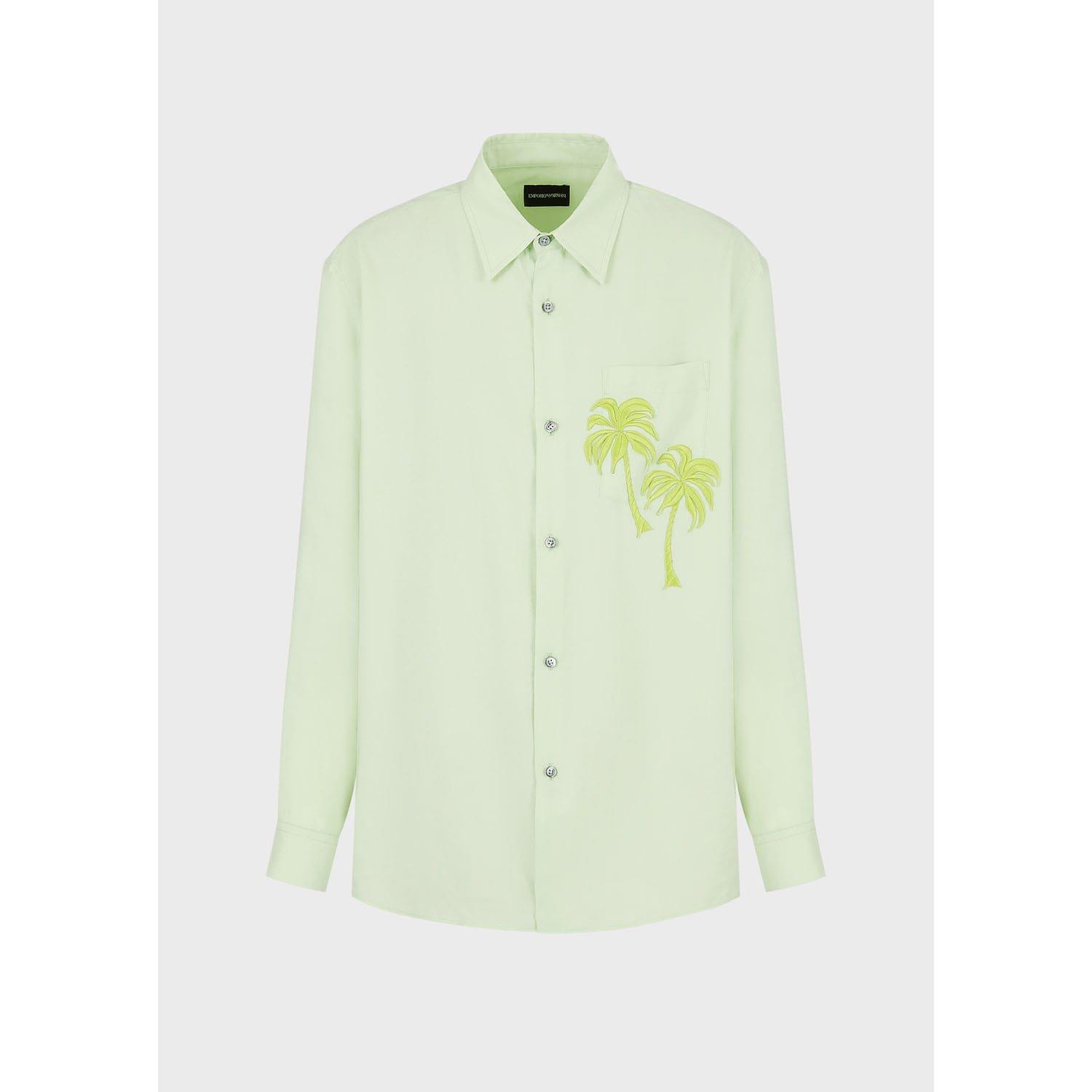 Green - Emporio Armani - Shirt - 3