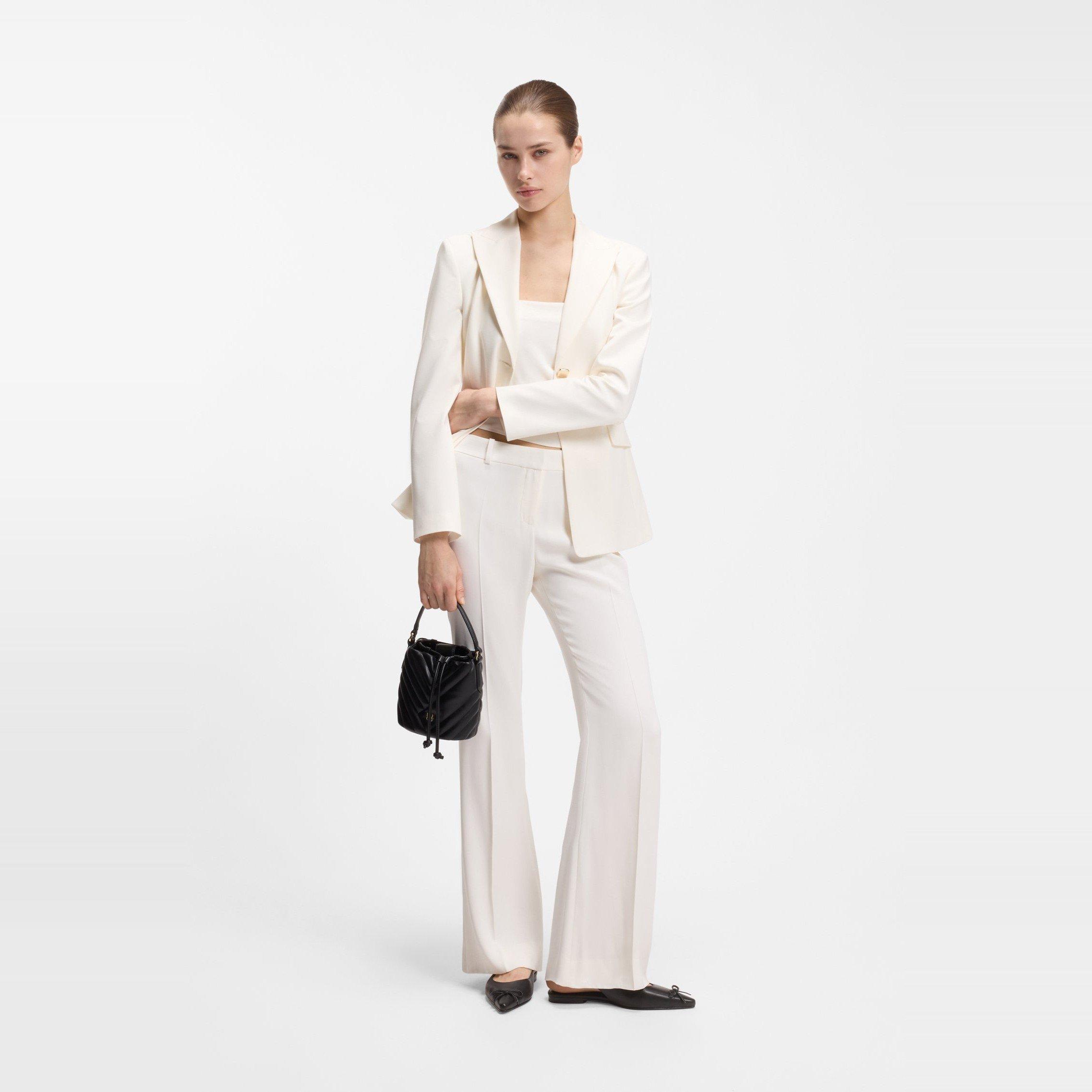 Cream 115 - Hugo - Women's Flared Trousers - 5