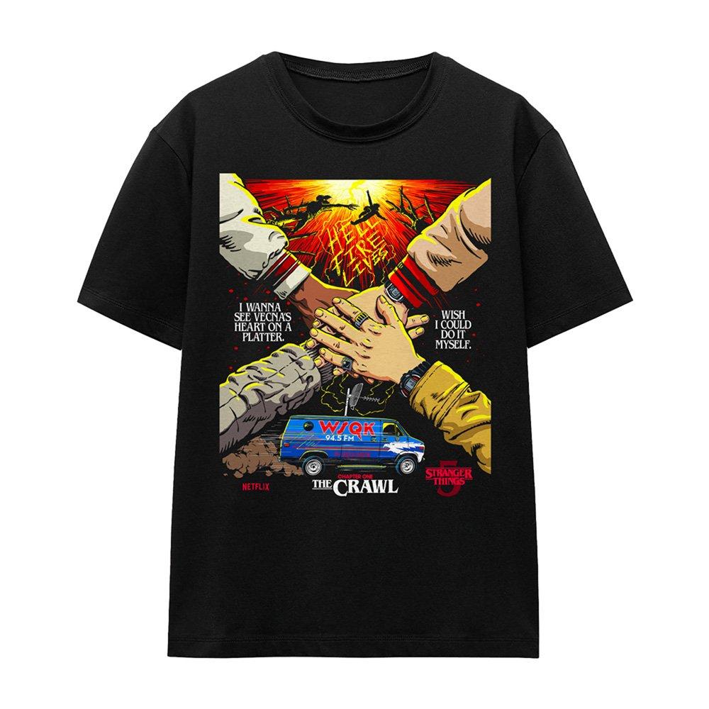 Black - Stranger Things - Stranger Things 5 Butcher Billy Chapter 1 T-Shirt - 4