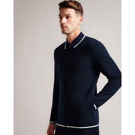 Ted Baker Quarter Zip Long Sleeve Top