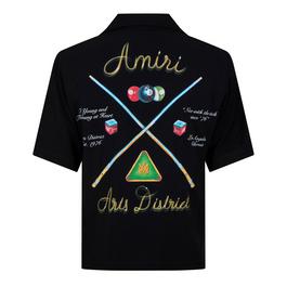 Amiri Pool Cue Bowling Shirt