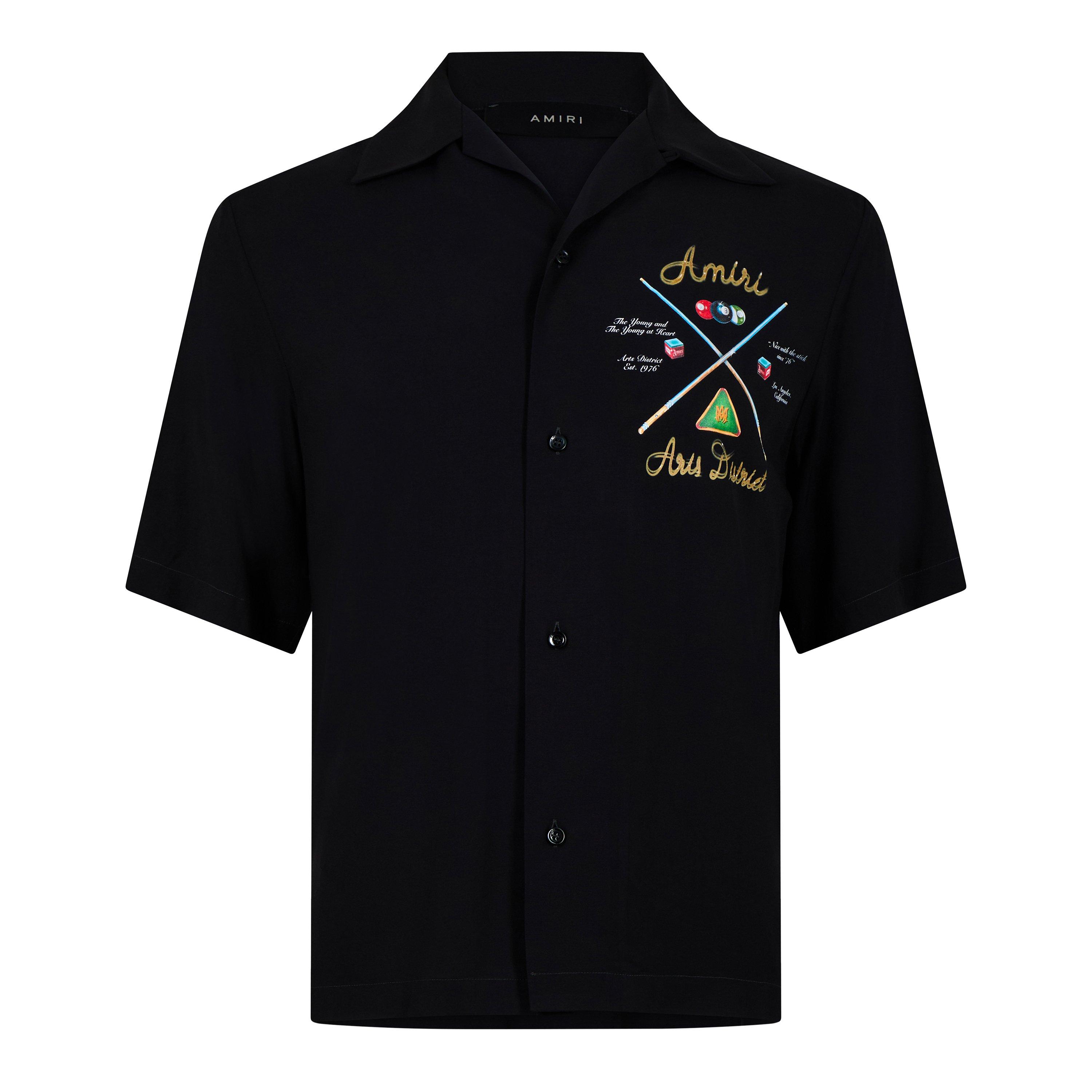 Black - Amiri - Pool Cue Bowling Shirt - 2