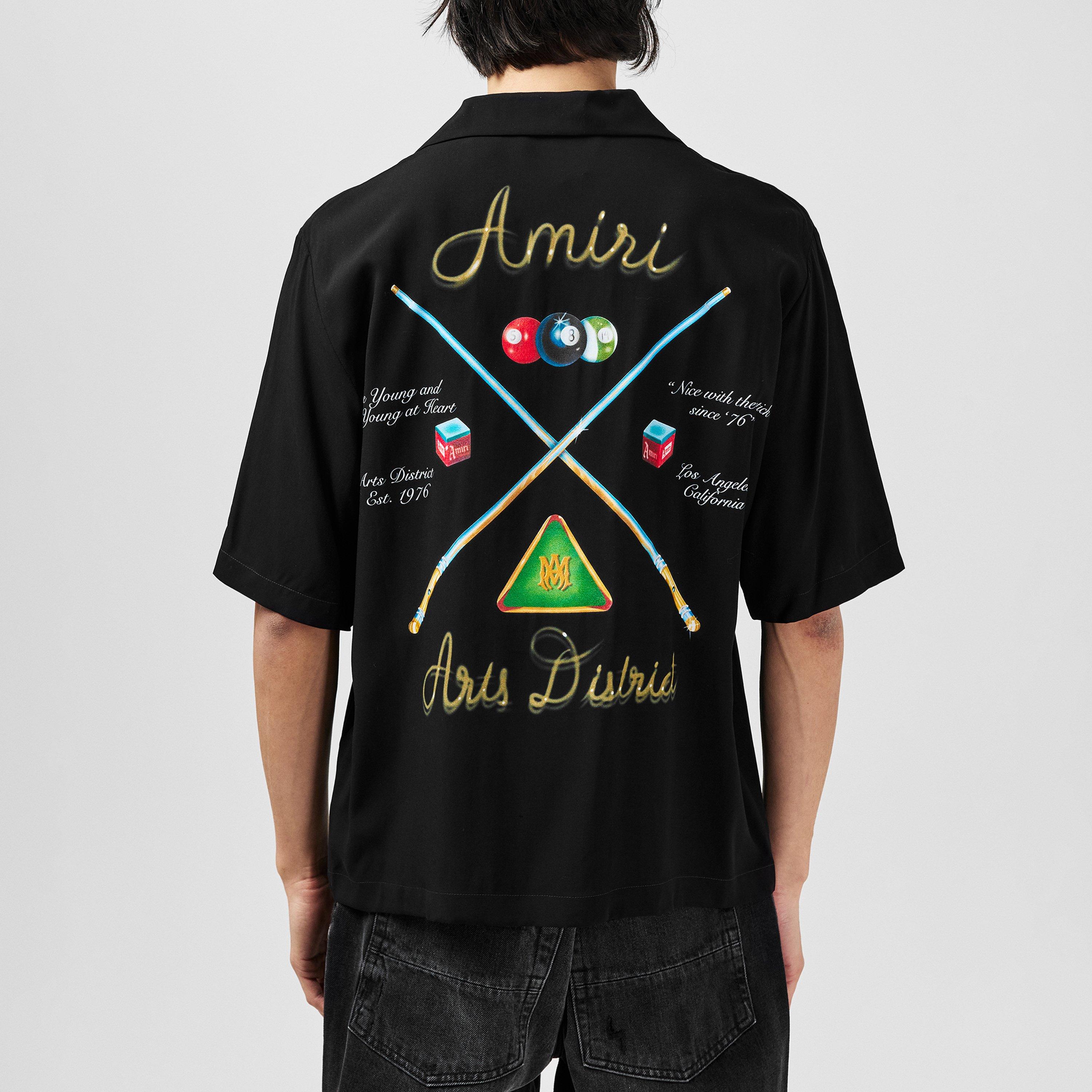 Black - Amiri - Pool Cue Bowling Shirt - 3