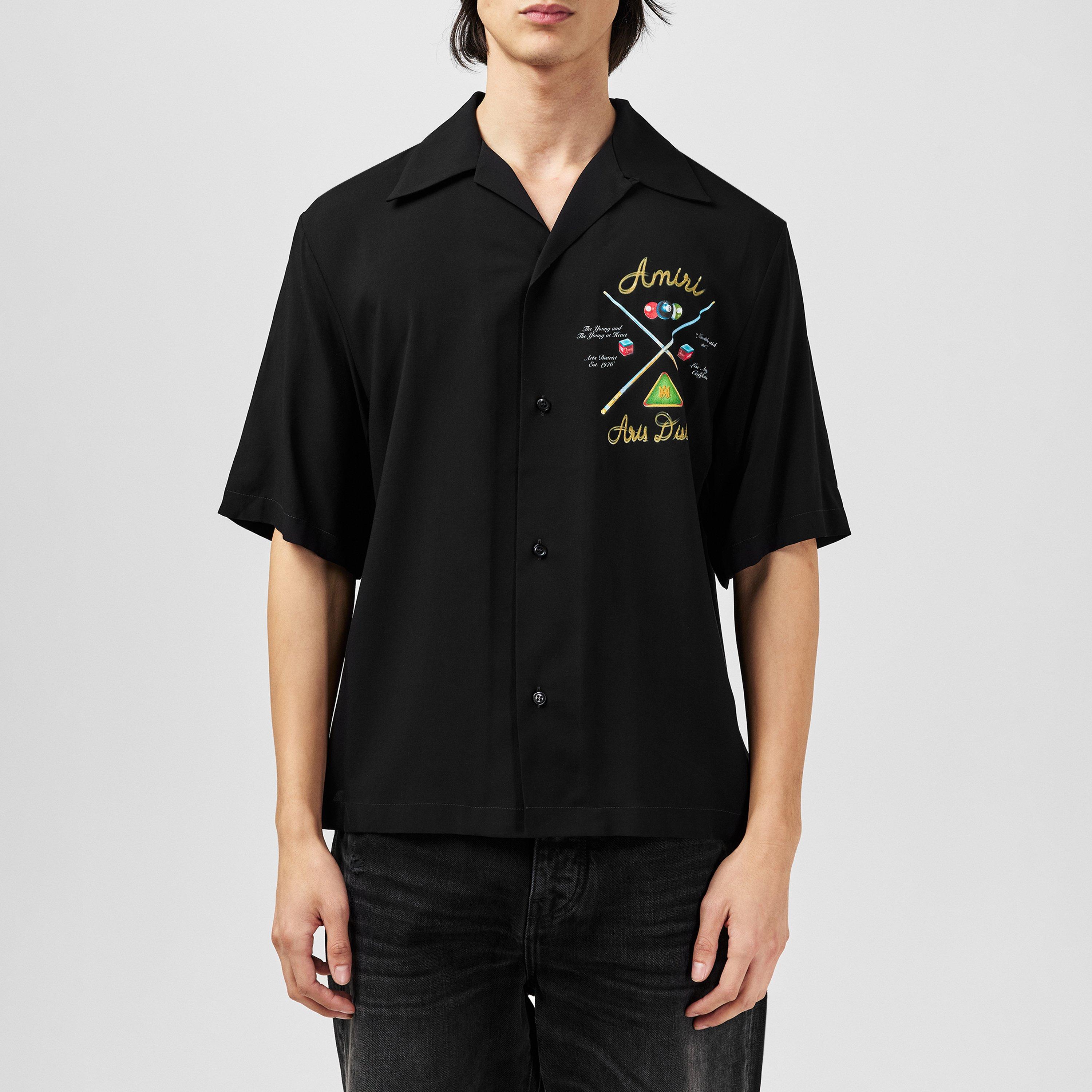 Black - Amiri - Pool Cue Bowling Shirt - 4