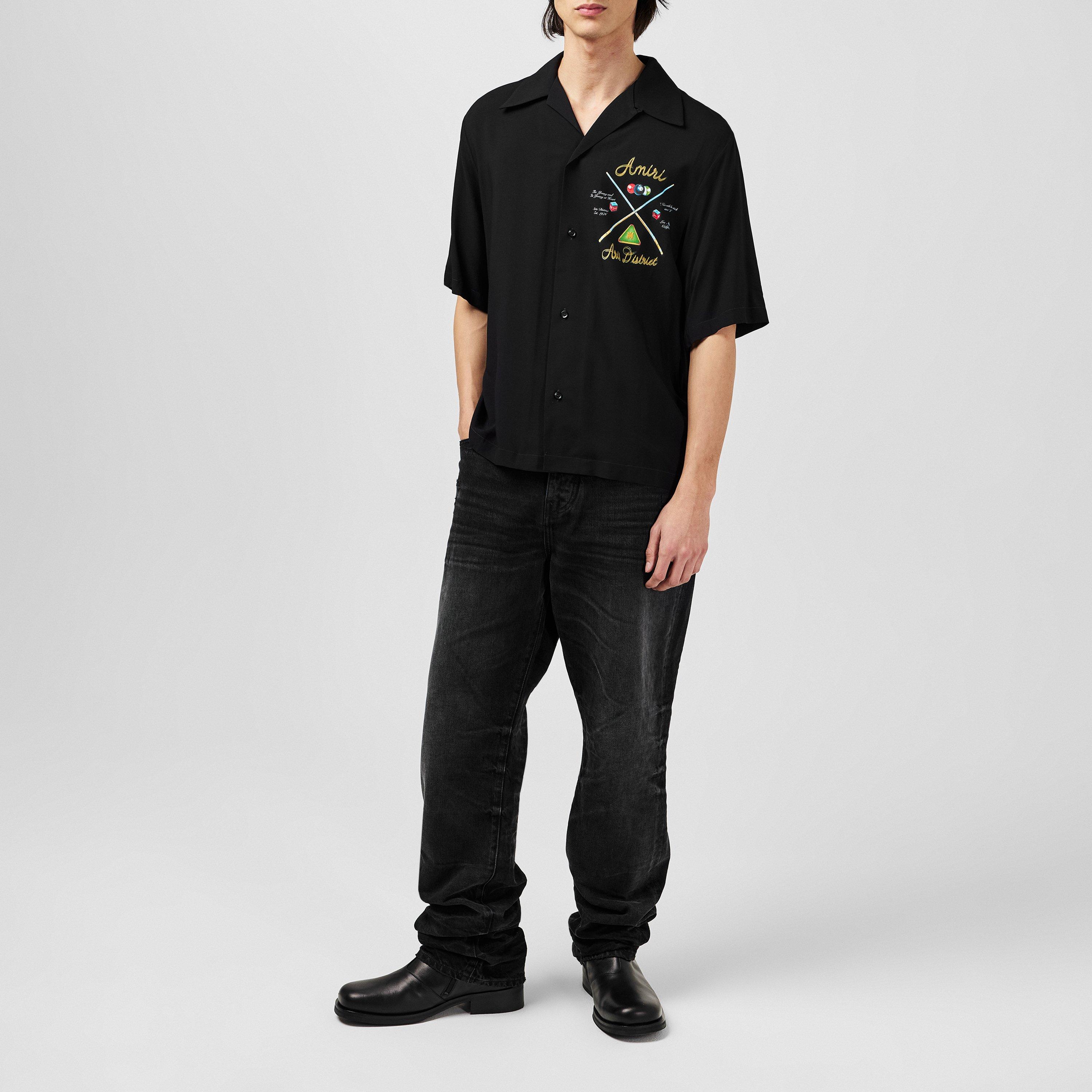 Black - Amiri - Pool Cue Bowling Shirt - 5