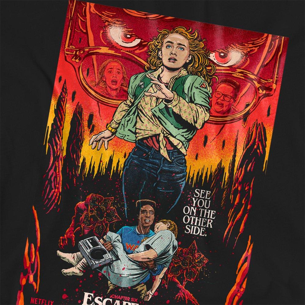 Black - Stranger Things - Stranger Things Butcher Billy S5 Ch 6 T Shirt Bla - 2