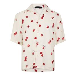 Amiri Dice Bowling Shirt