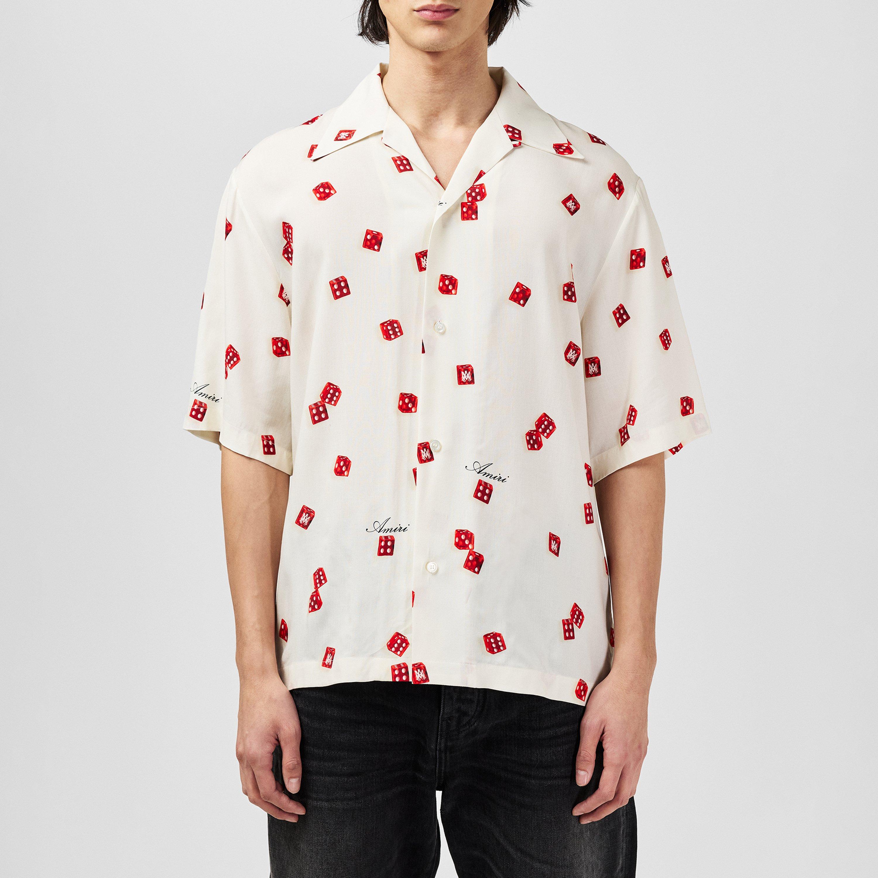 Alabaster - Amiri - Dice Bowling Shirt - 3