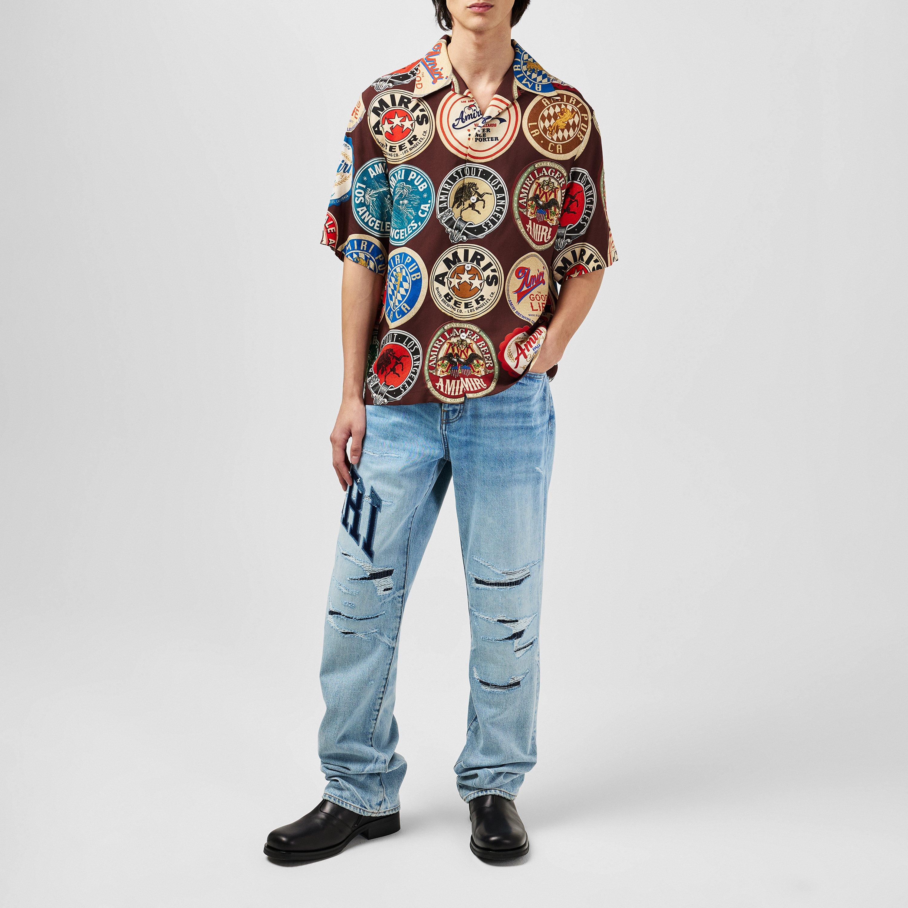 Chocolate - Amiri - Coasters Bowling Shirt - 6