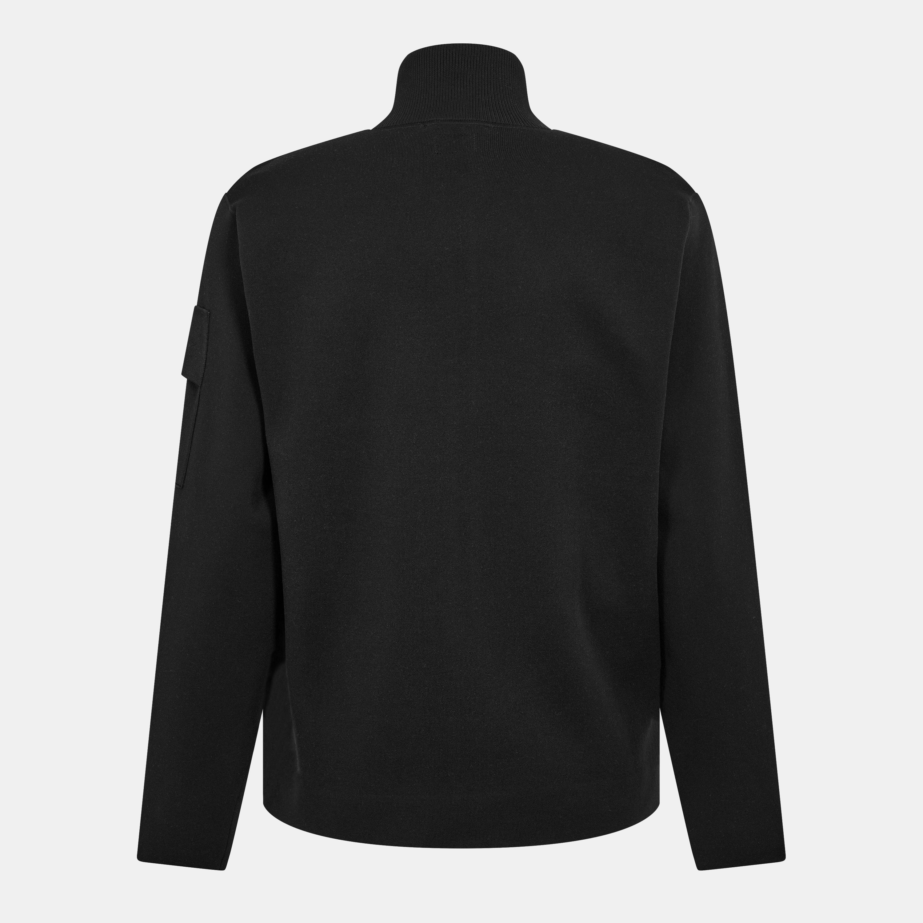 Black 999 - CP Company Metropolis - Men's Knitwear Cardigan - 2