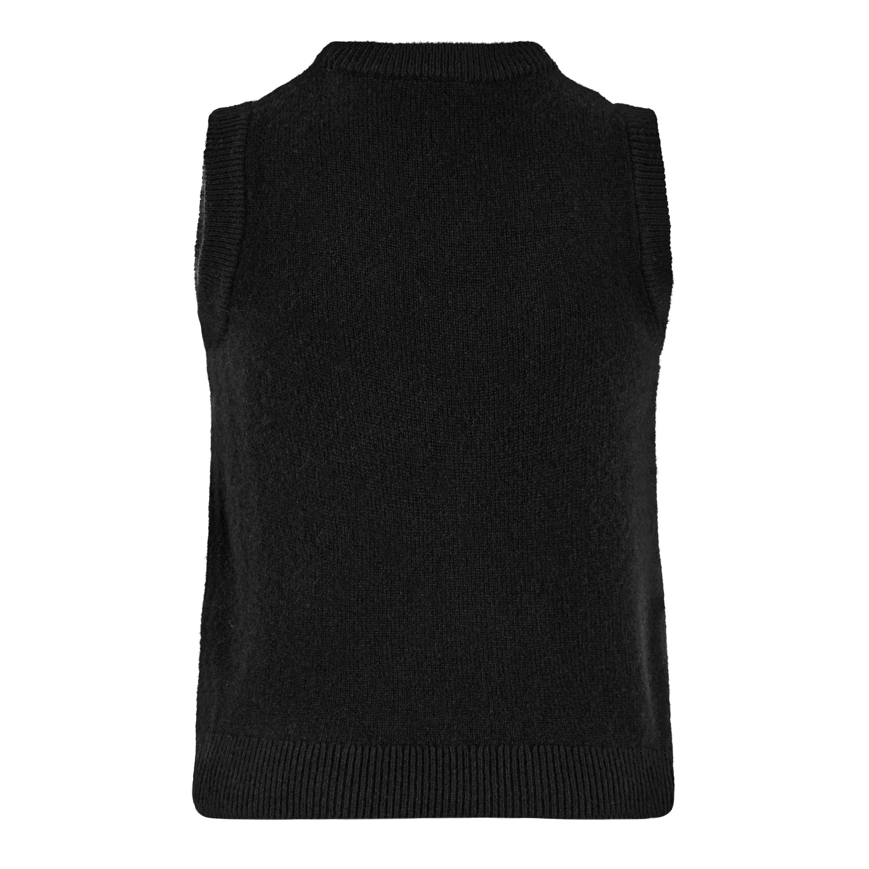 Black - Diesel - Oval D Logo Knit Vest - 6