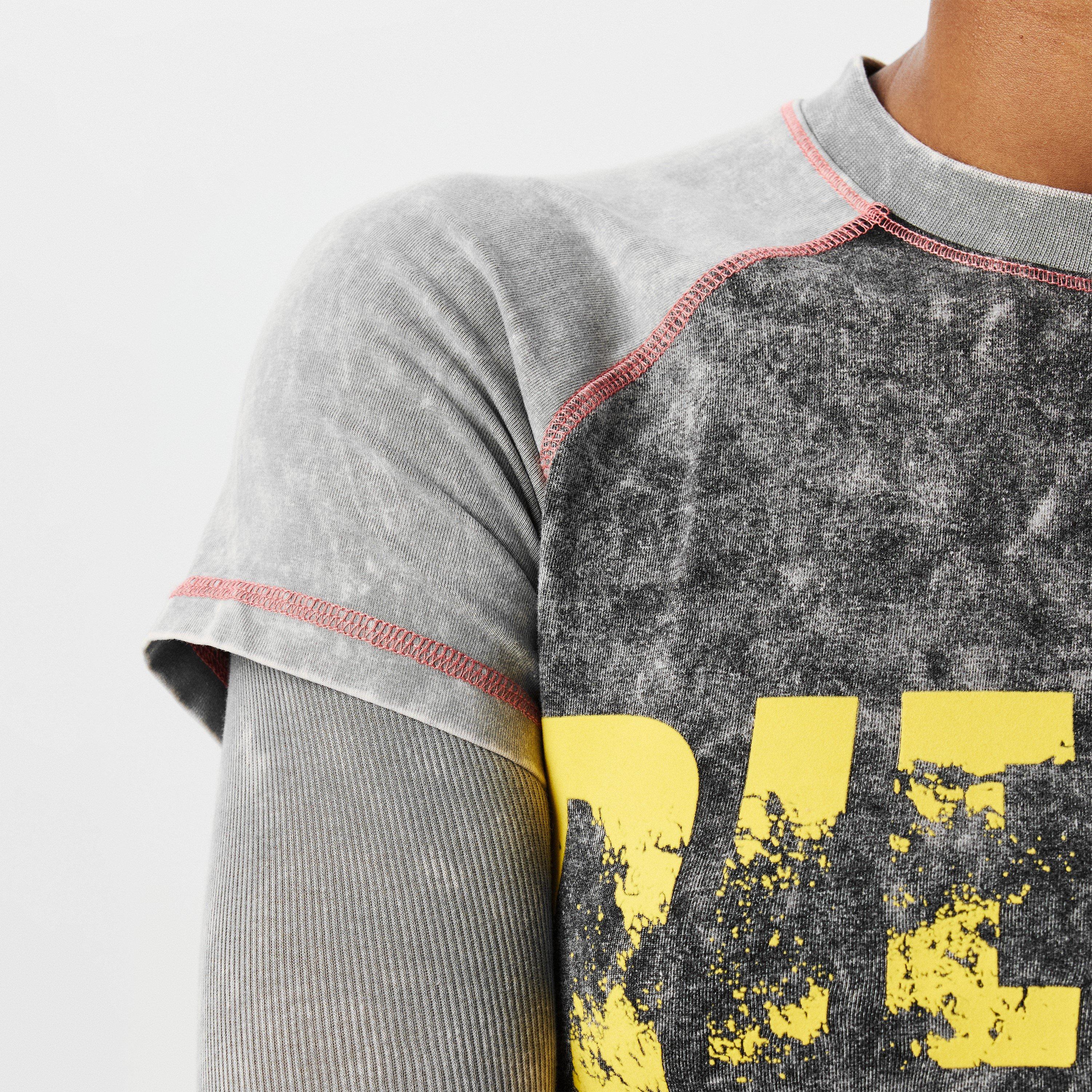 Grey - Diesel - Diesel D-Buxt Mini Dress - 5