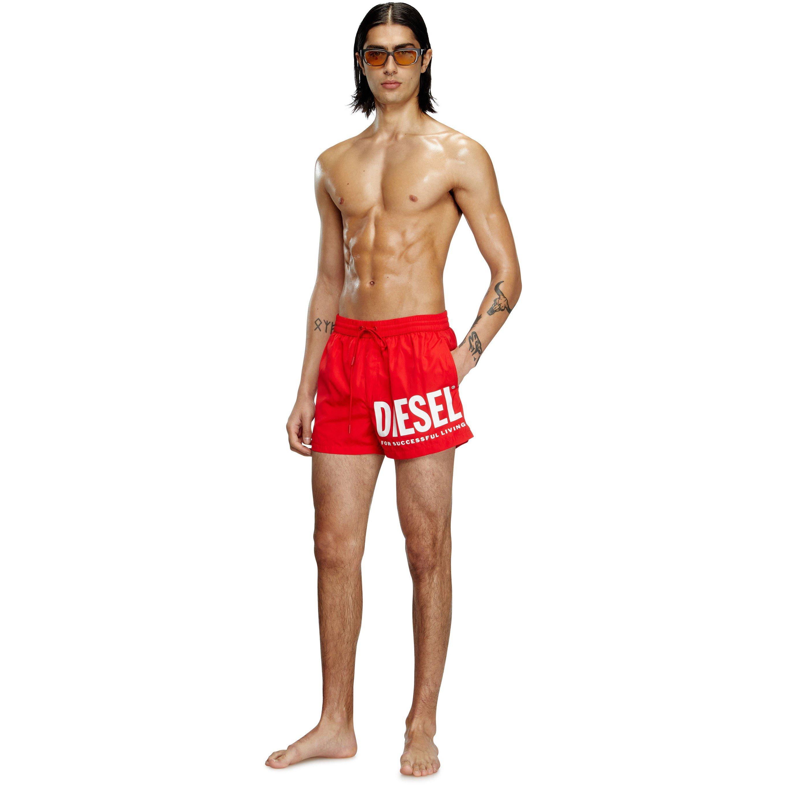 Red - Diesel - Women's MARIO Swim Shorts - 3