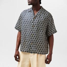 Valentino Linen Bowling Shirt