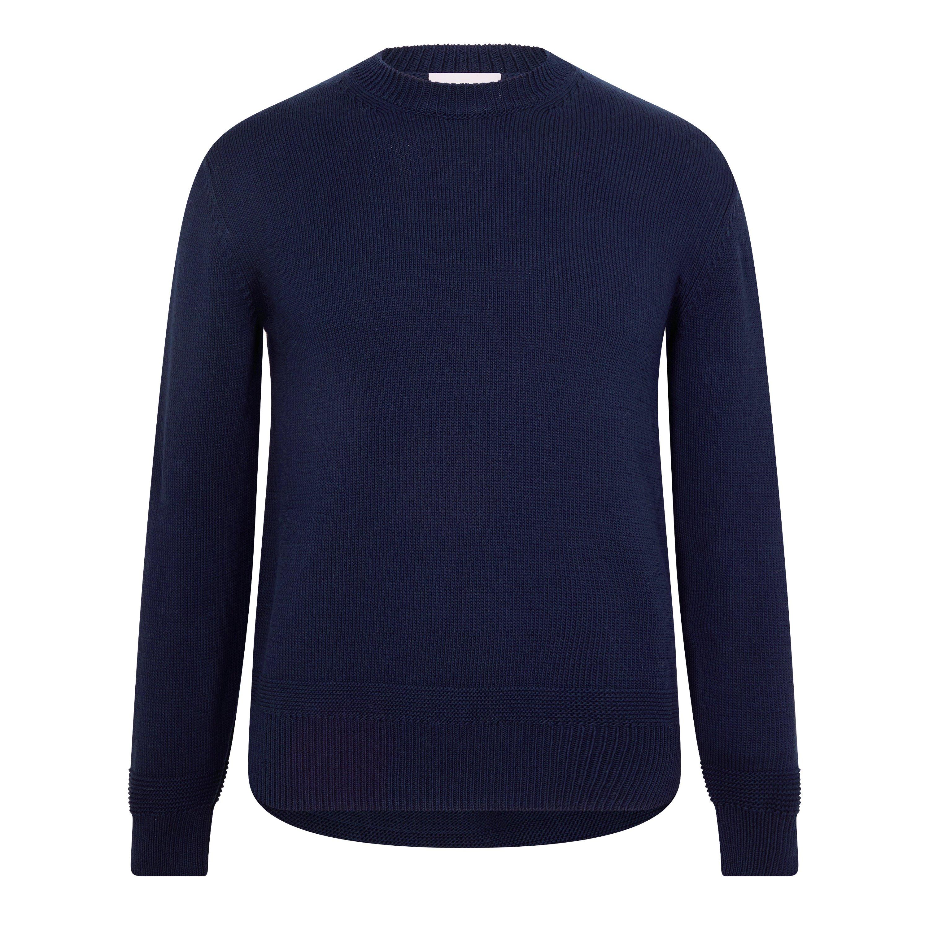 Navy 779 - Moncler - Crew Knit  Cashmere Jumper - 1