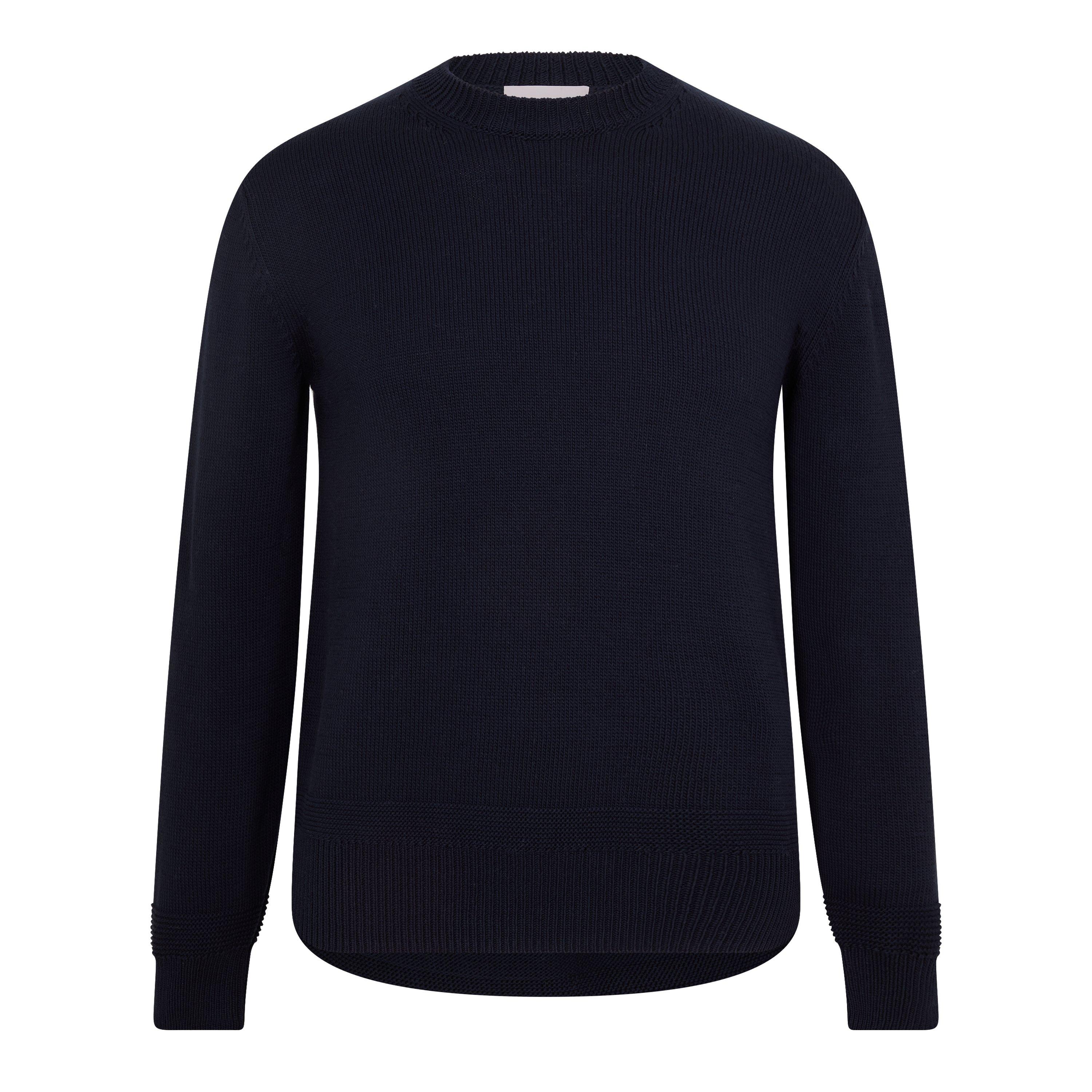 Navy 779 - Moncler - Crew Knit  Cashmere Jumper - 7
