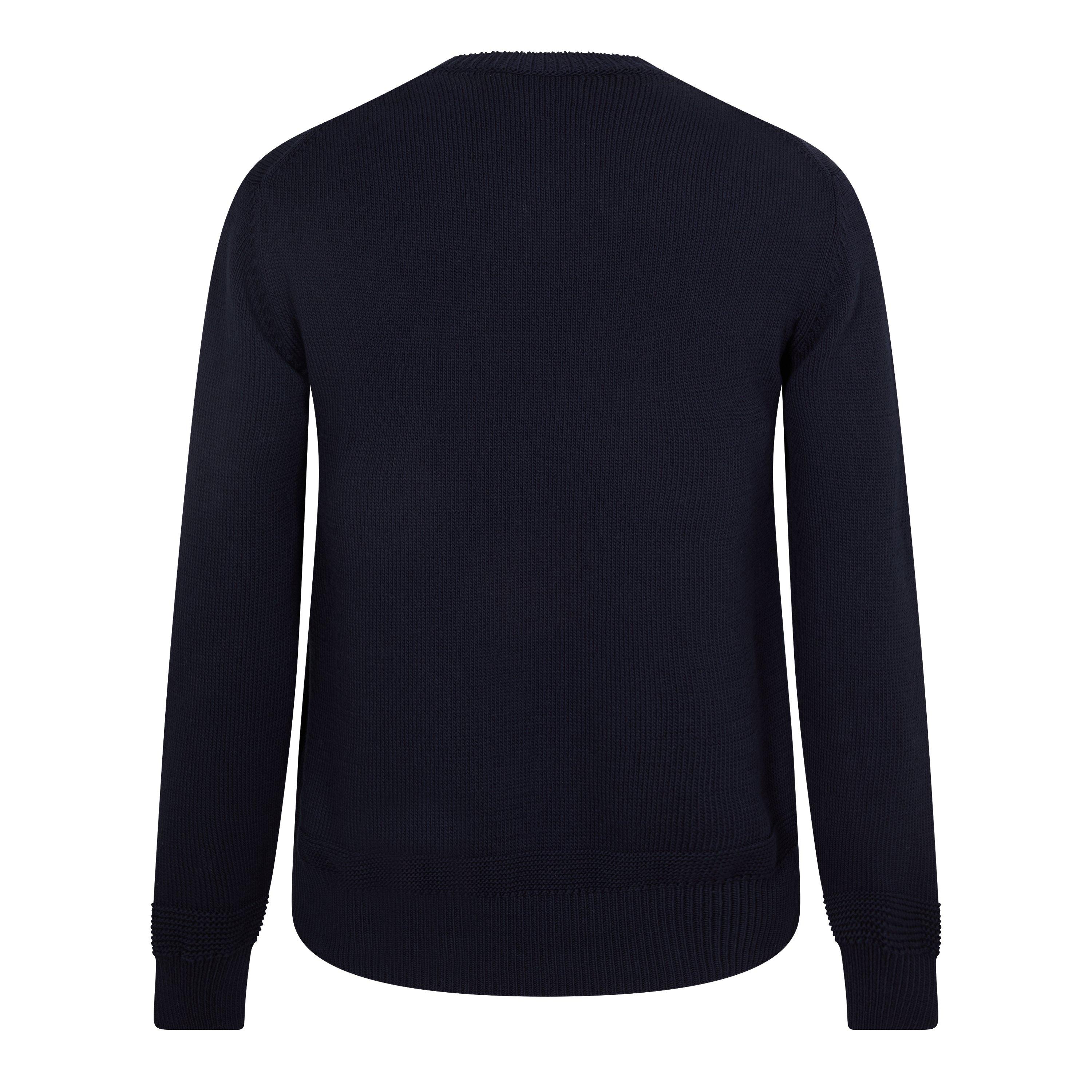 Navy 779 - Moncler - Crew Knit  Cashmere Jumper - 8