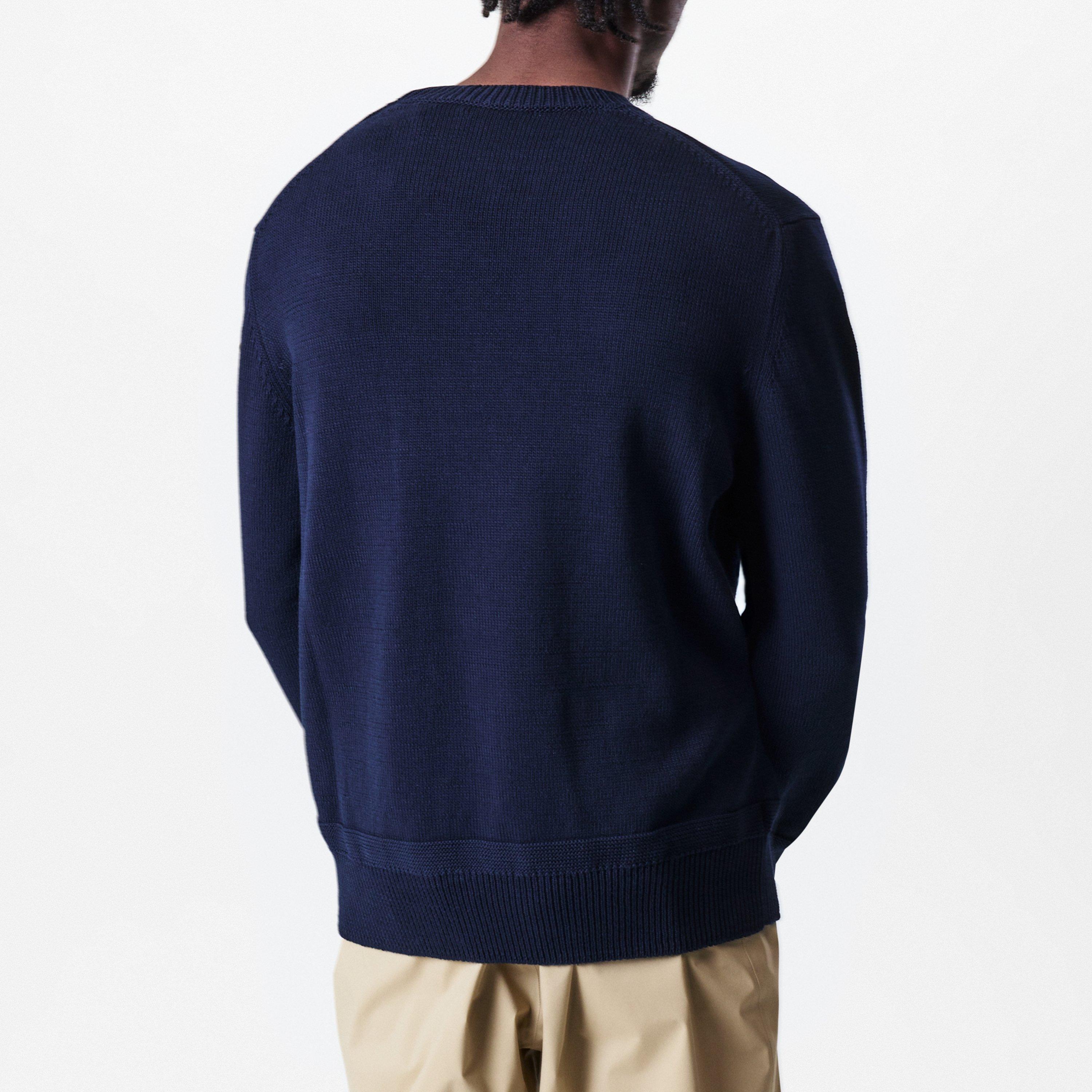 Navy 779 - Moncler - Crew Knit  Cashmere Jumper - 4