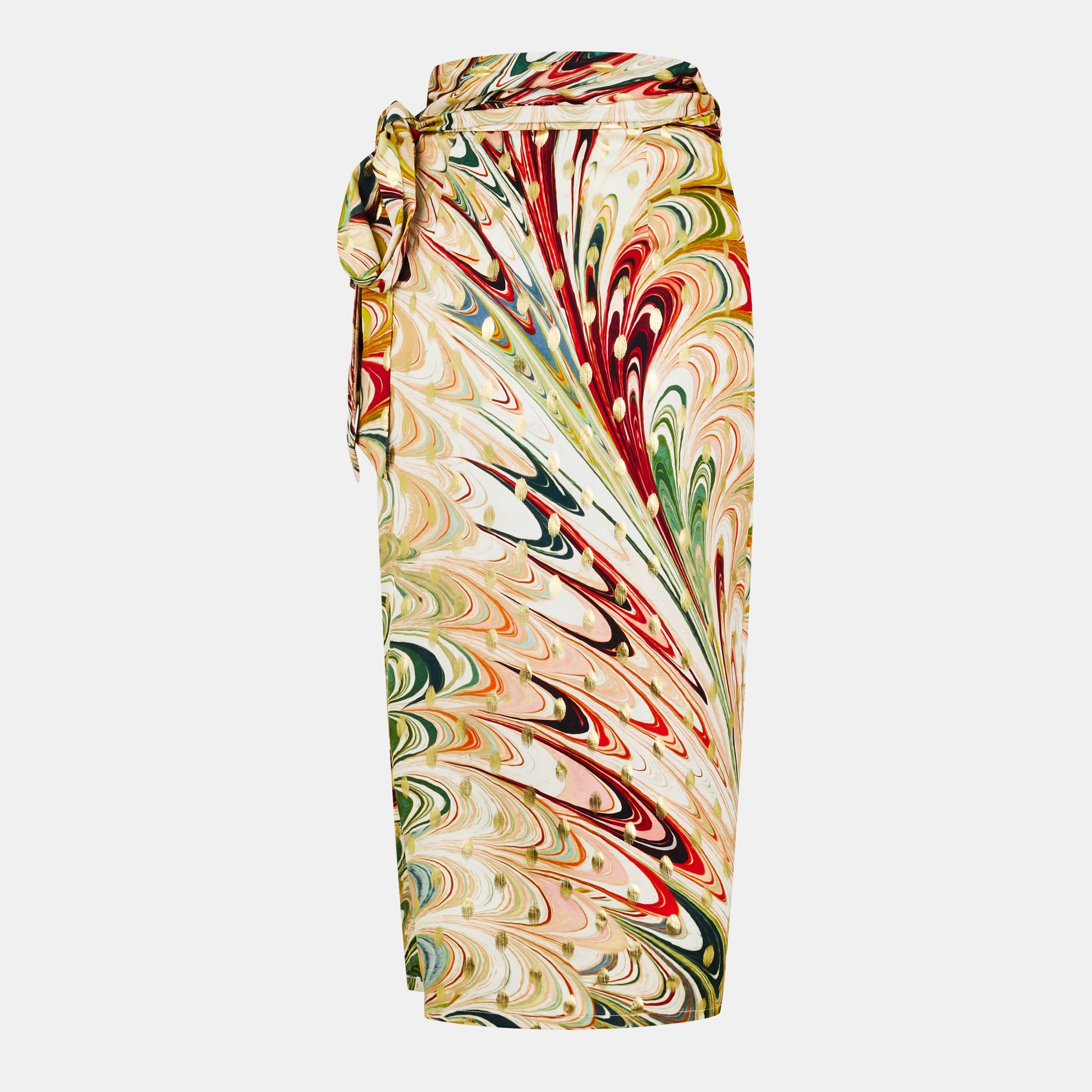 Cream - Never Fully Dressed - Multi Marble Jaspre Skirt - 2