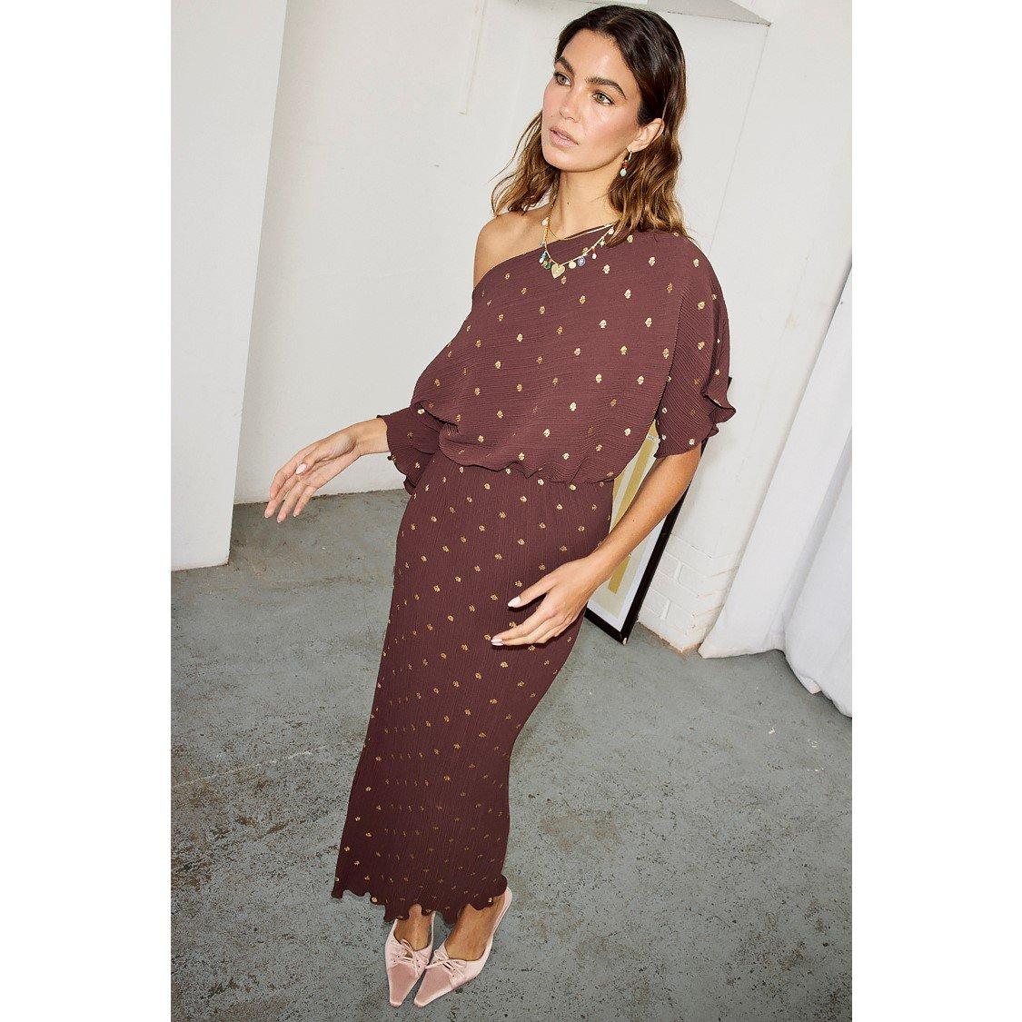 Brown - Never Fully Dressed - Tilly Dress - 5