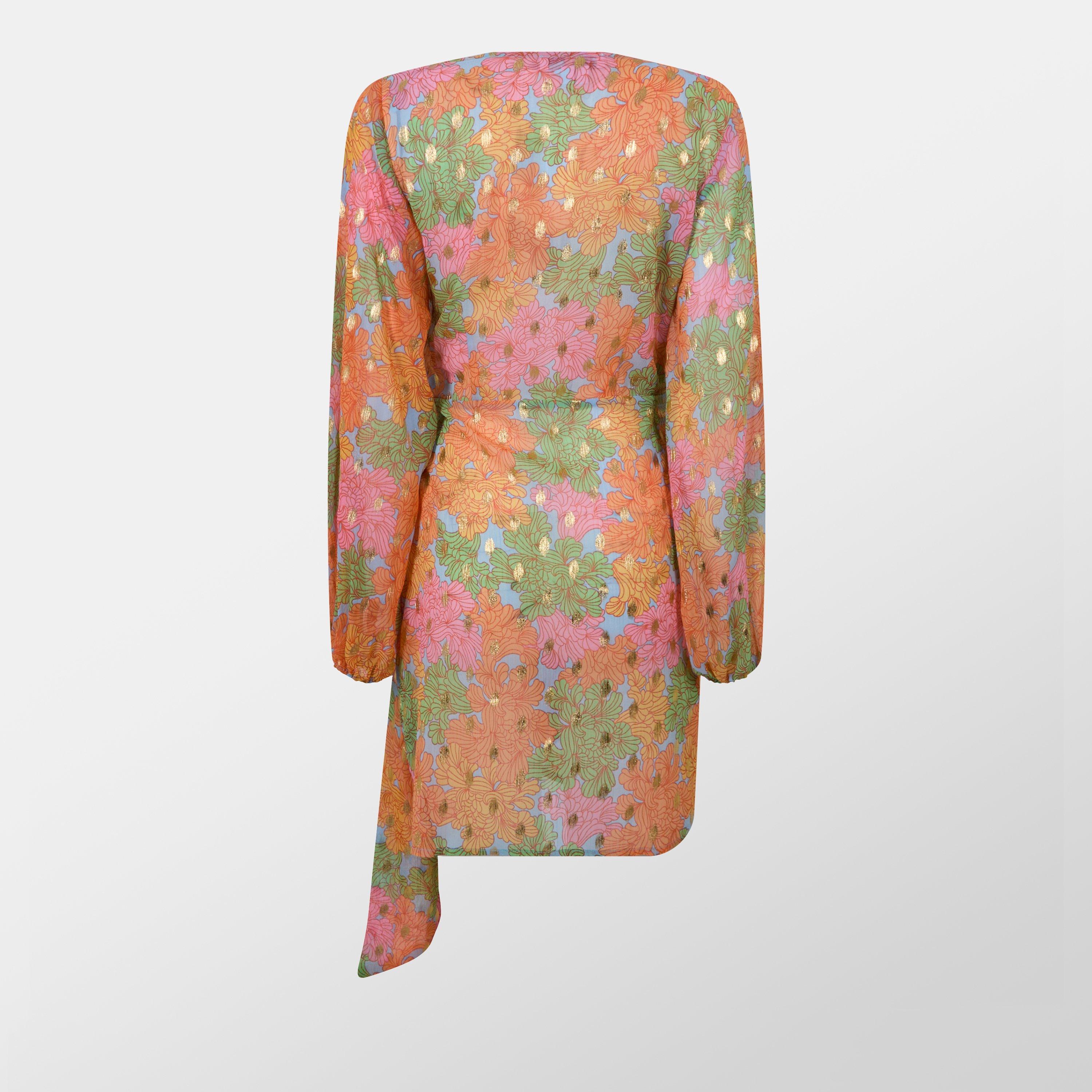 Multi - Never Fully Dressed - Floral Mini Vienna Dress - 2