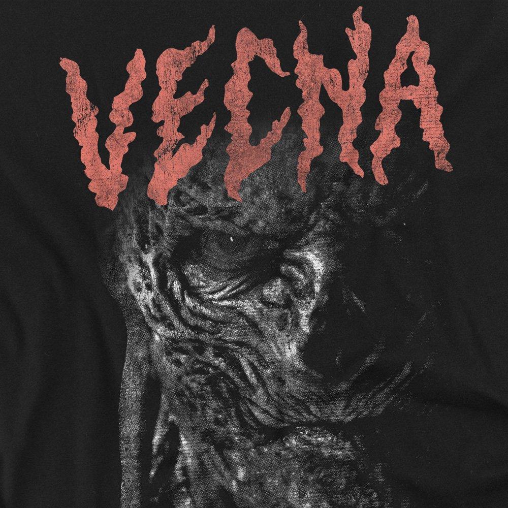 Black - Stranger Things - Stranger Things Vecna Face Long Sleeve T-Shirt Bl - 2