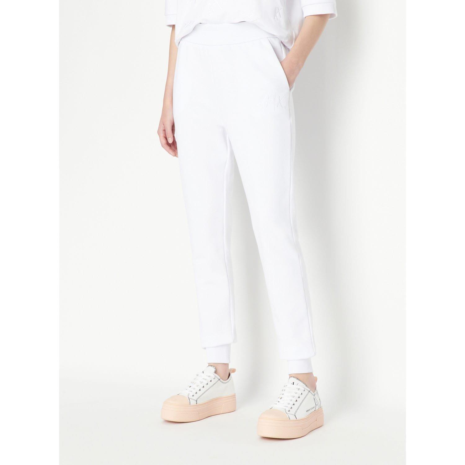 Armani Exchange Women's Trousers - White - XS
