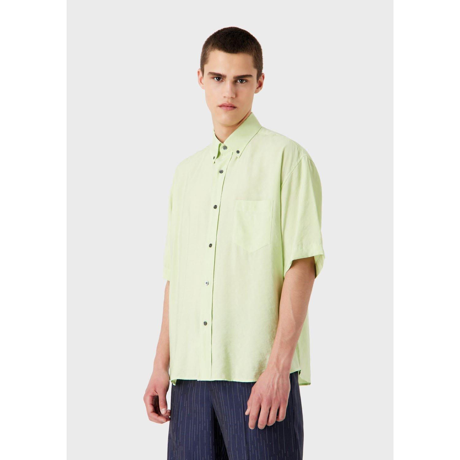 Green - Emporio Armani - Shirt - 1