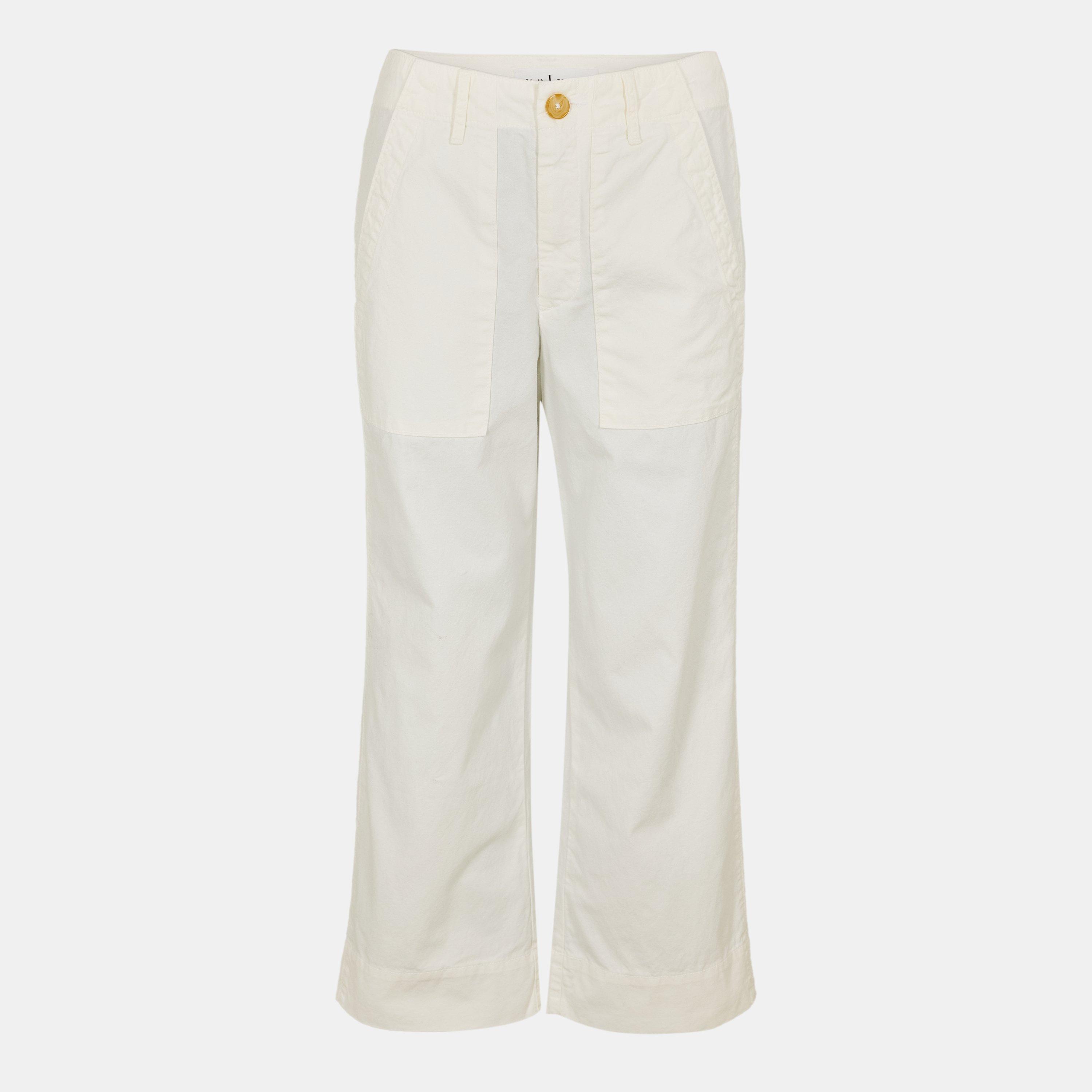 Women's Canvas Tailored Trousers