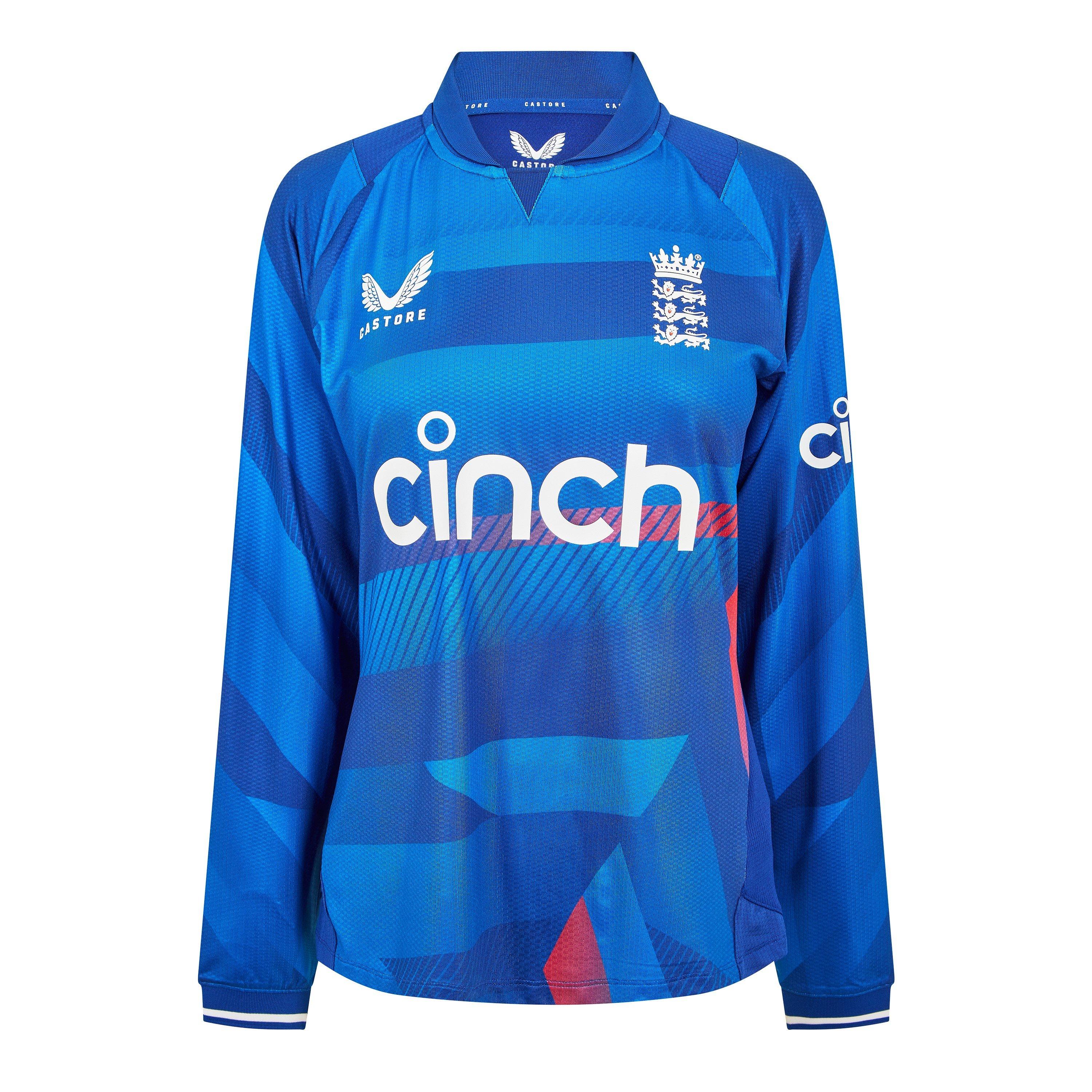 Sodalite Blue - Castore - Women's Long Sleeve Cricket Shirt - 1