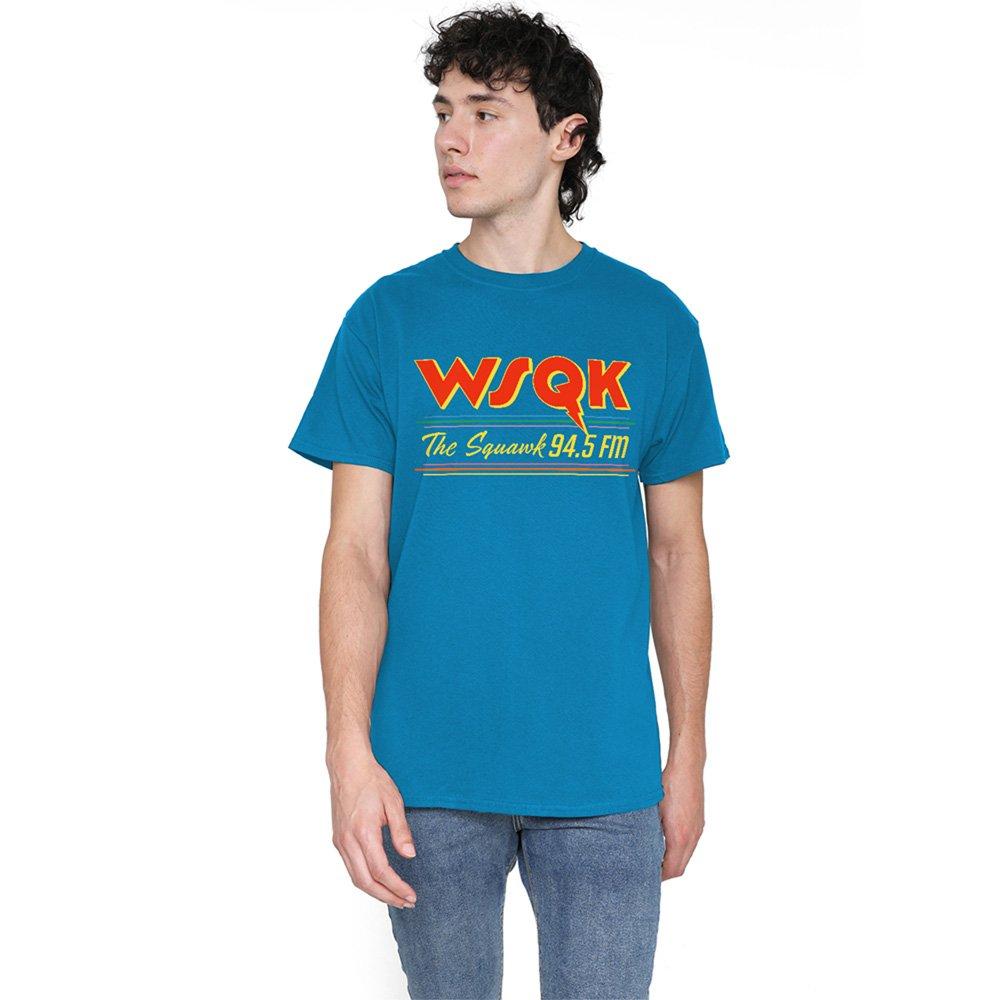 Turquoise - Stranger Things - Stranger Things Lucas Wsqk Squawk T-Shirt Turquoi - 1