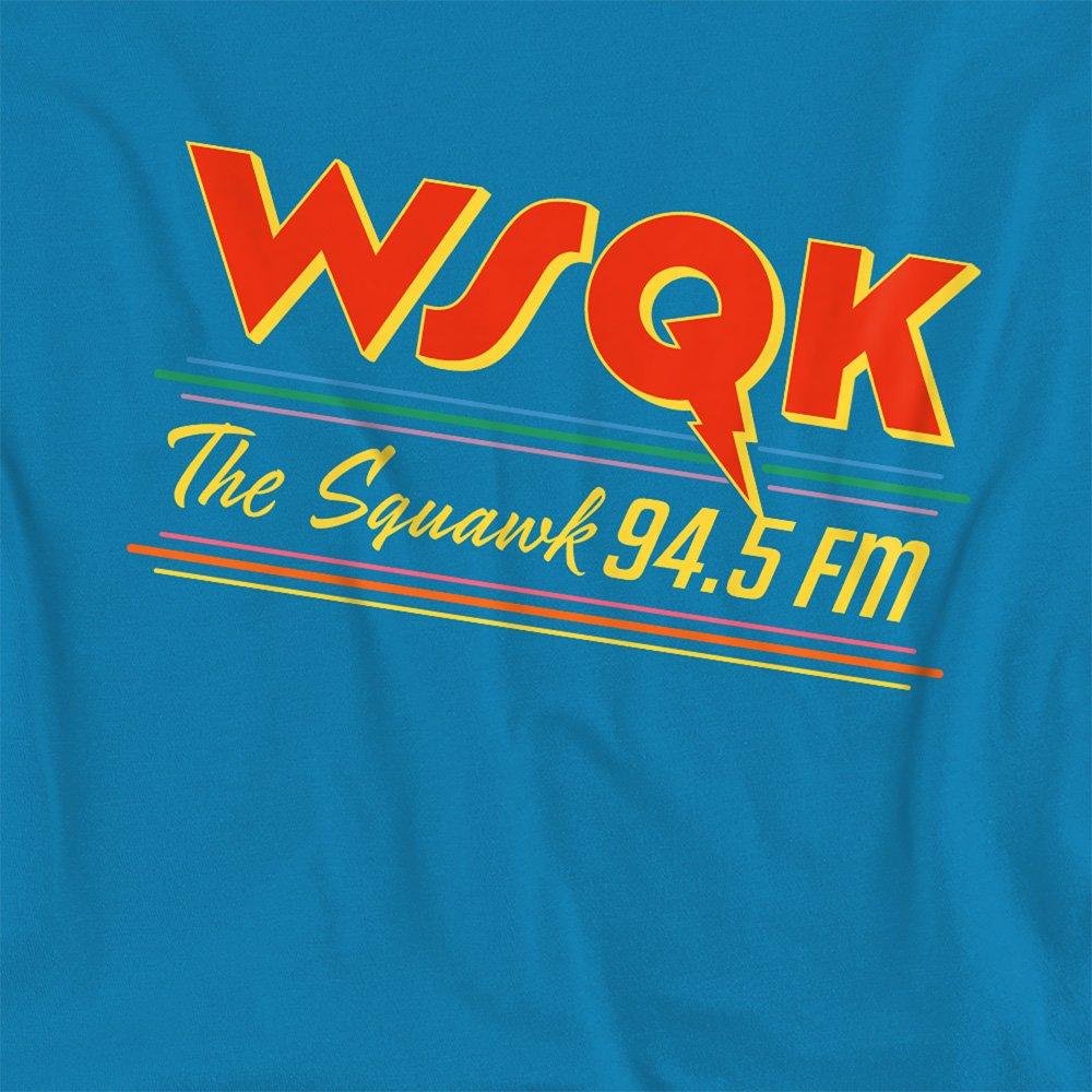 Turquoise - Stranger Things - Stranger Things Lucas Wsqk Squawk T-Shirt Turquoi - 2