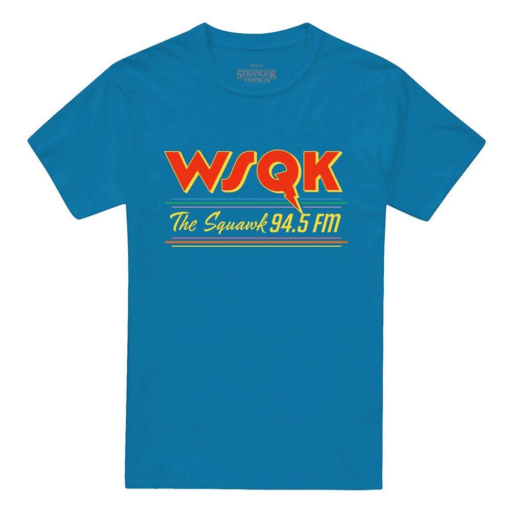 Turquoise - Stranger Things - Stranger Things Lucas Wsqk Squawk T-Shirt Turquoi - 4