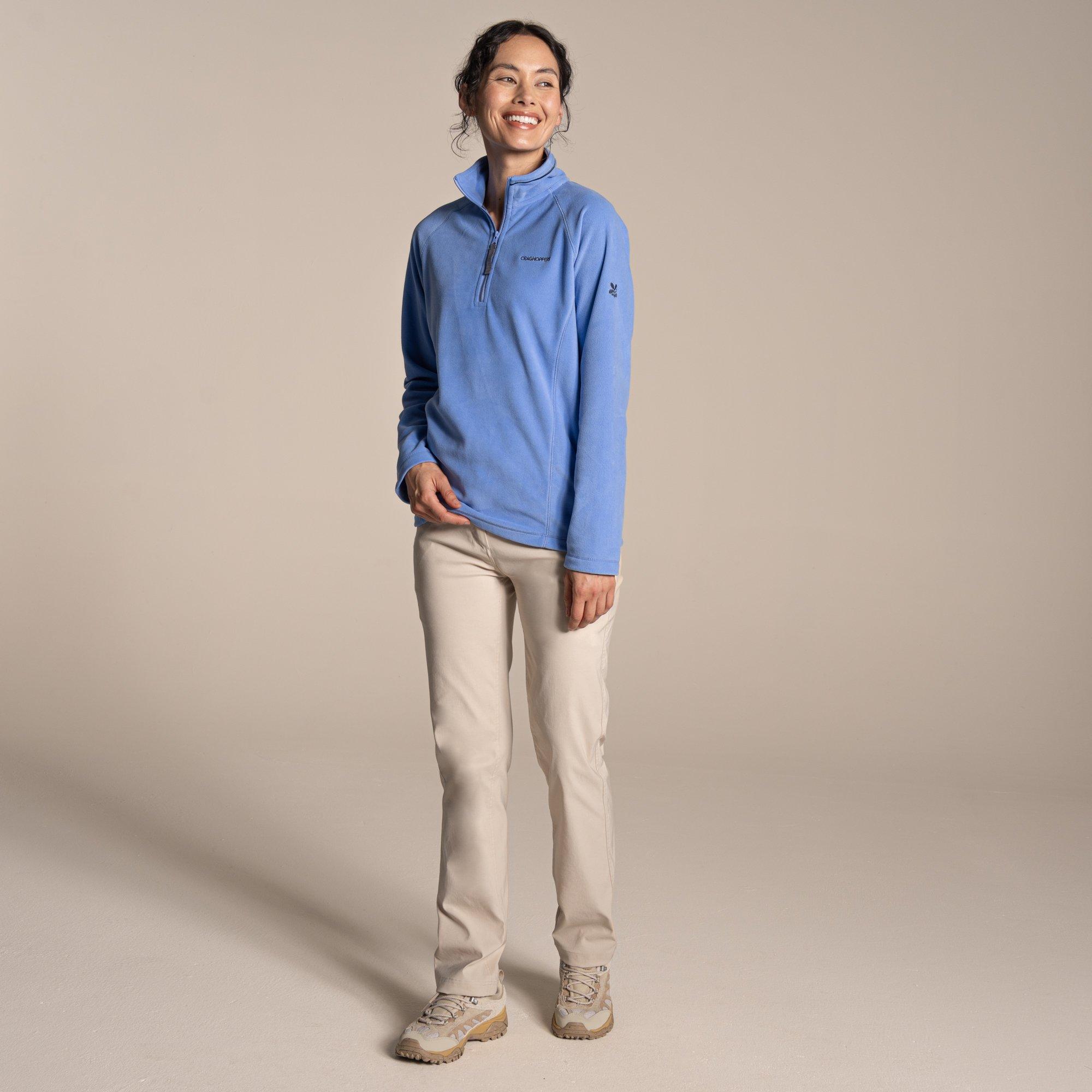 Vinca Blue - Craghoppers - NT Miska Lightweight Half Zip Fleece - 3