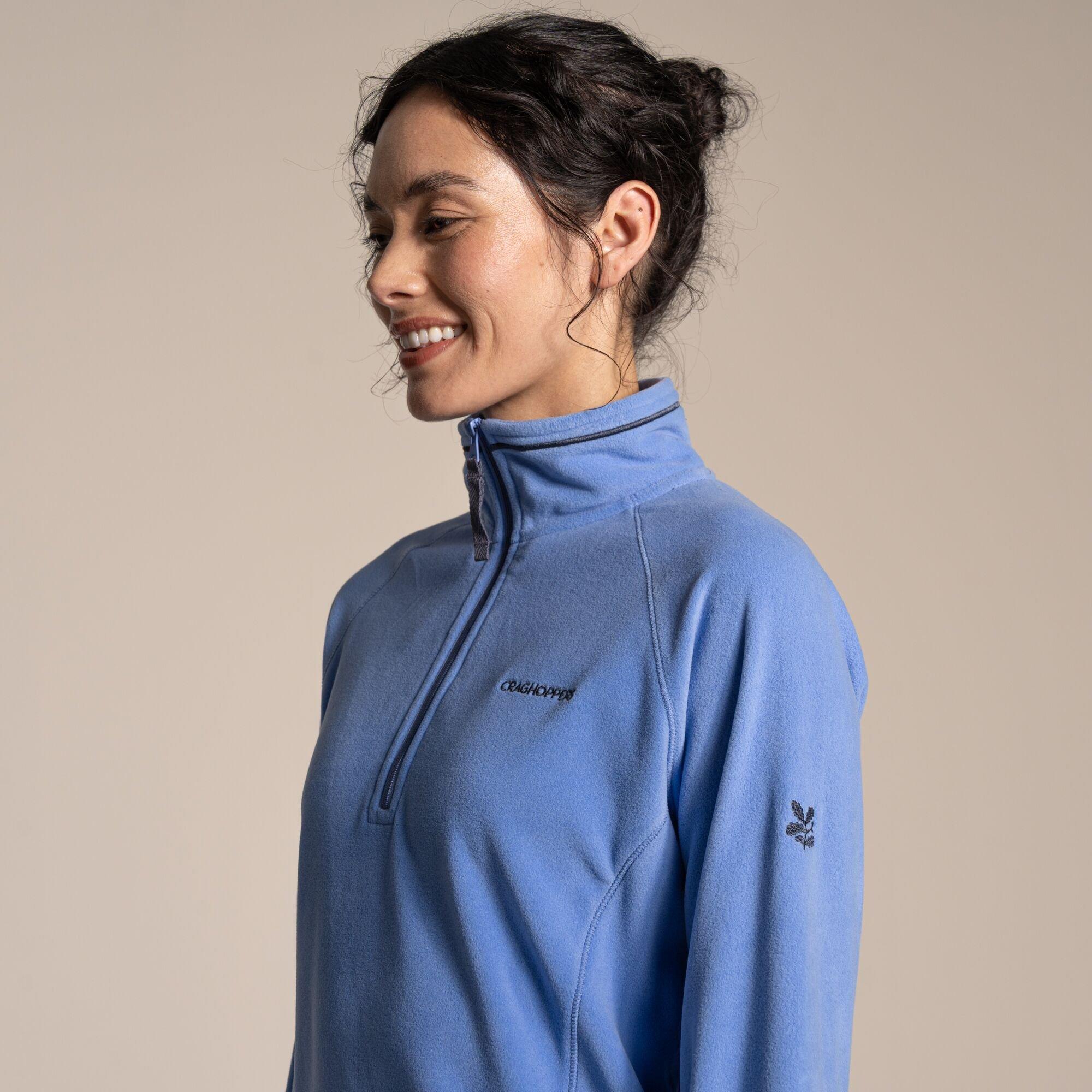 Vinca Blue - Craghoppers - NT Miska Lightweight Half Zip Fleece - 5