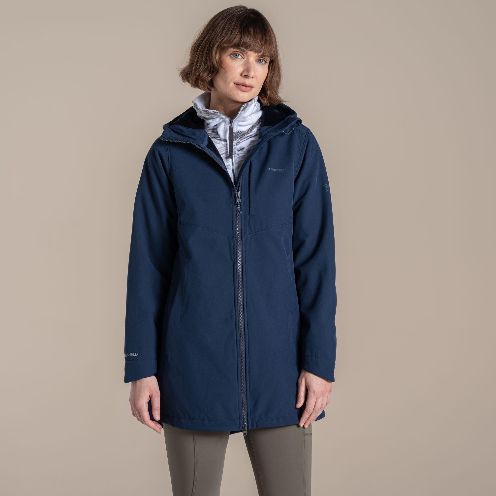 Blue Navy - Craghoppers - Hopegill Hooded Jacket - 1