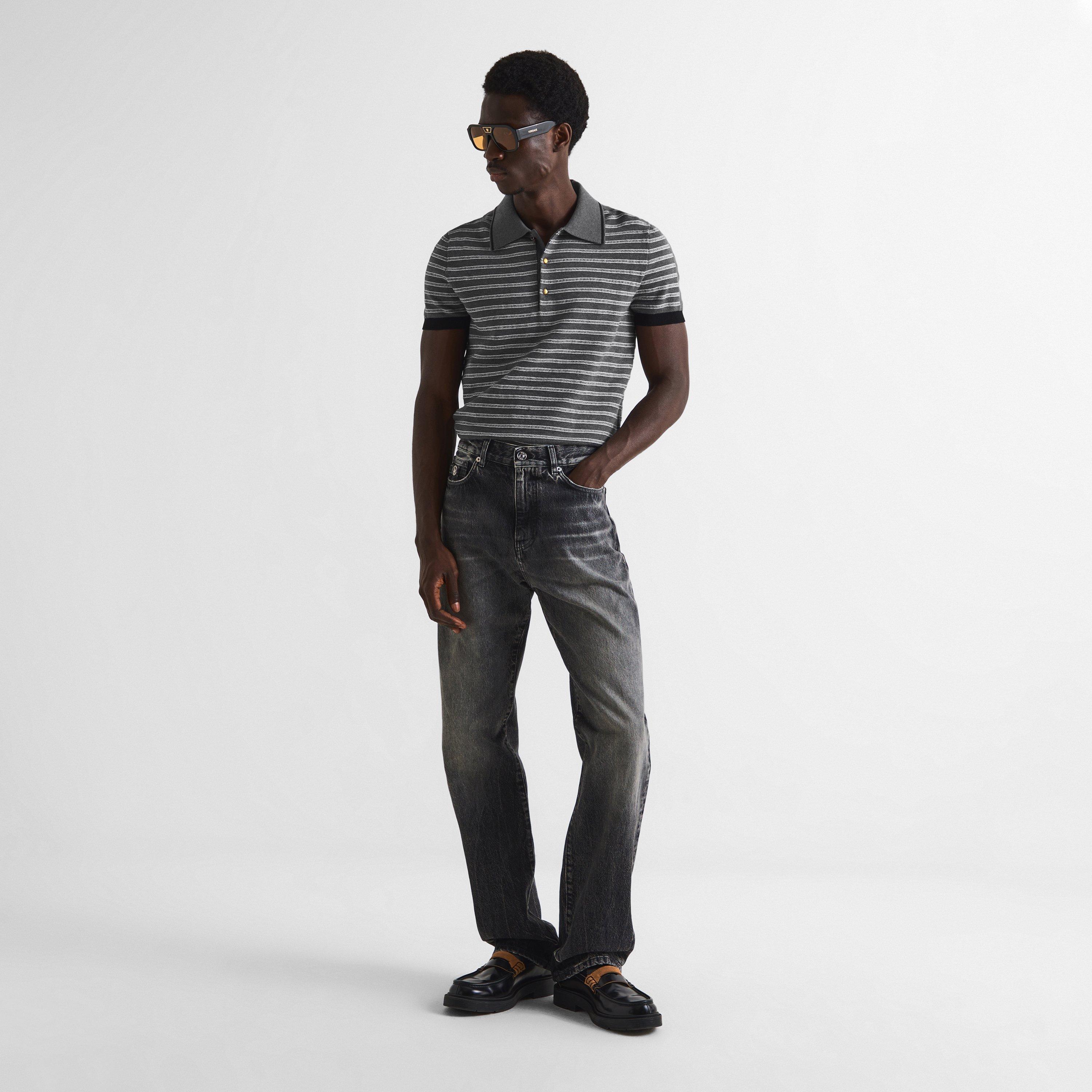 Medium Grey - Versace - Versace Greca StrPol Sn64 - 6