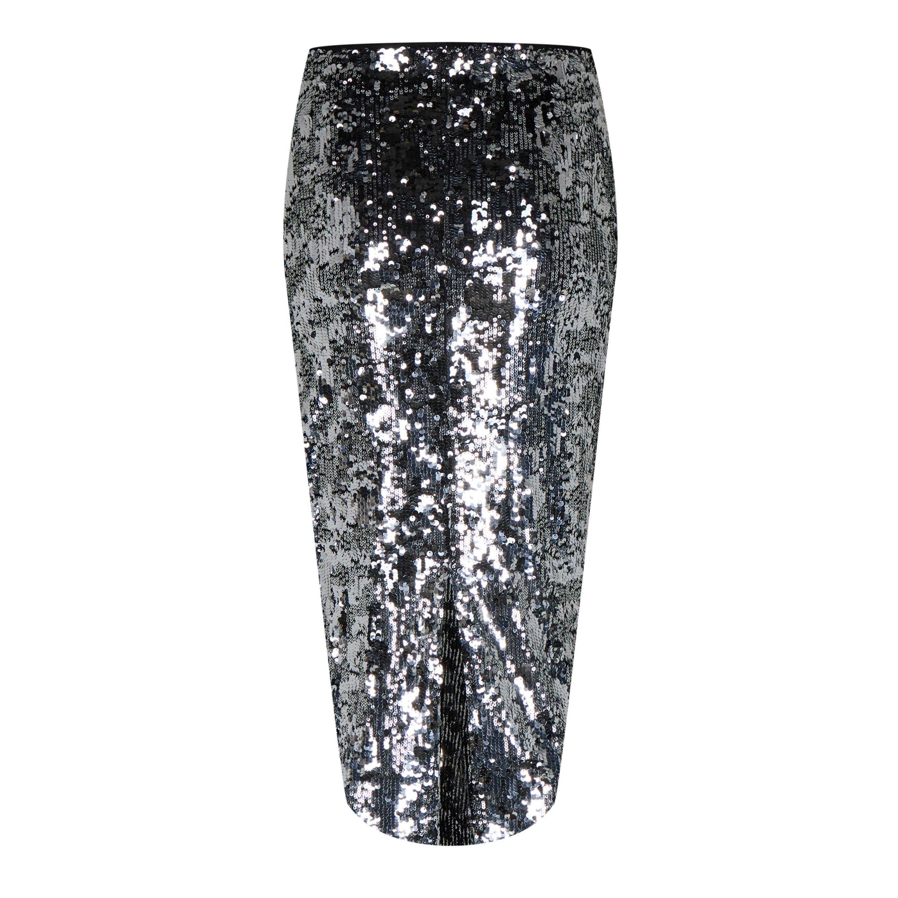 Zilver - Biba - Biba Sequin Midi Skirt - 6