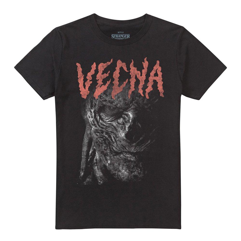 Black - Stranger Things - Stranger Things Vecna Face T-Shirt Black - 4