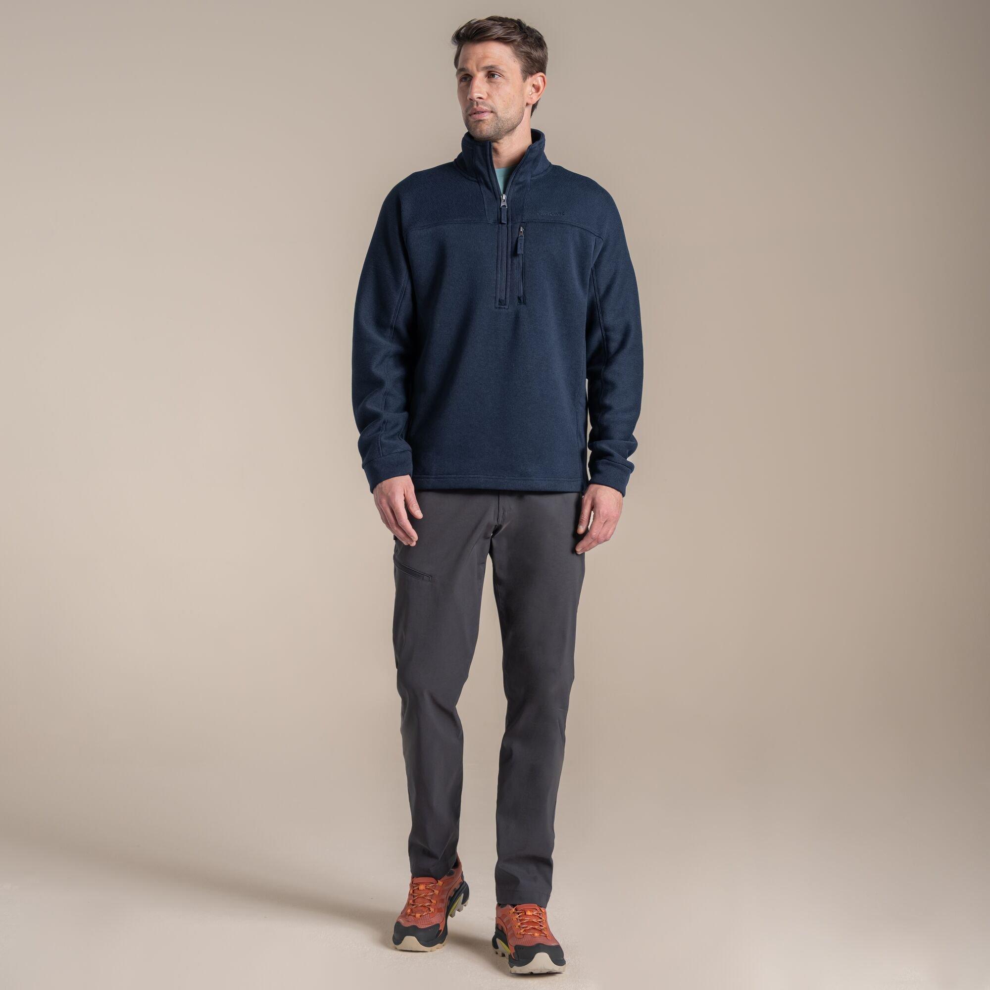 Blue Navy - Craghoppers - Torney III Half Zip Fleece - 3