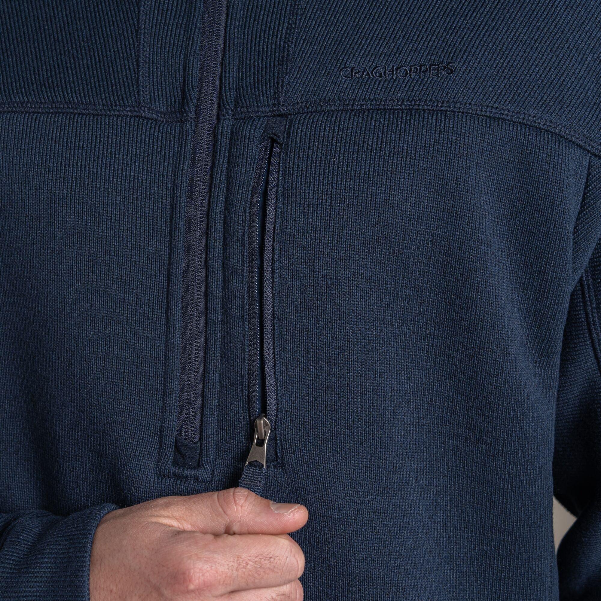 Blue Navy - Craghoppers - Torney III Half Zip Fleece - 4