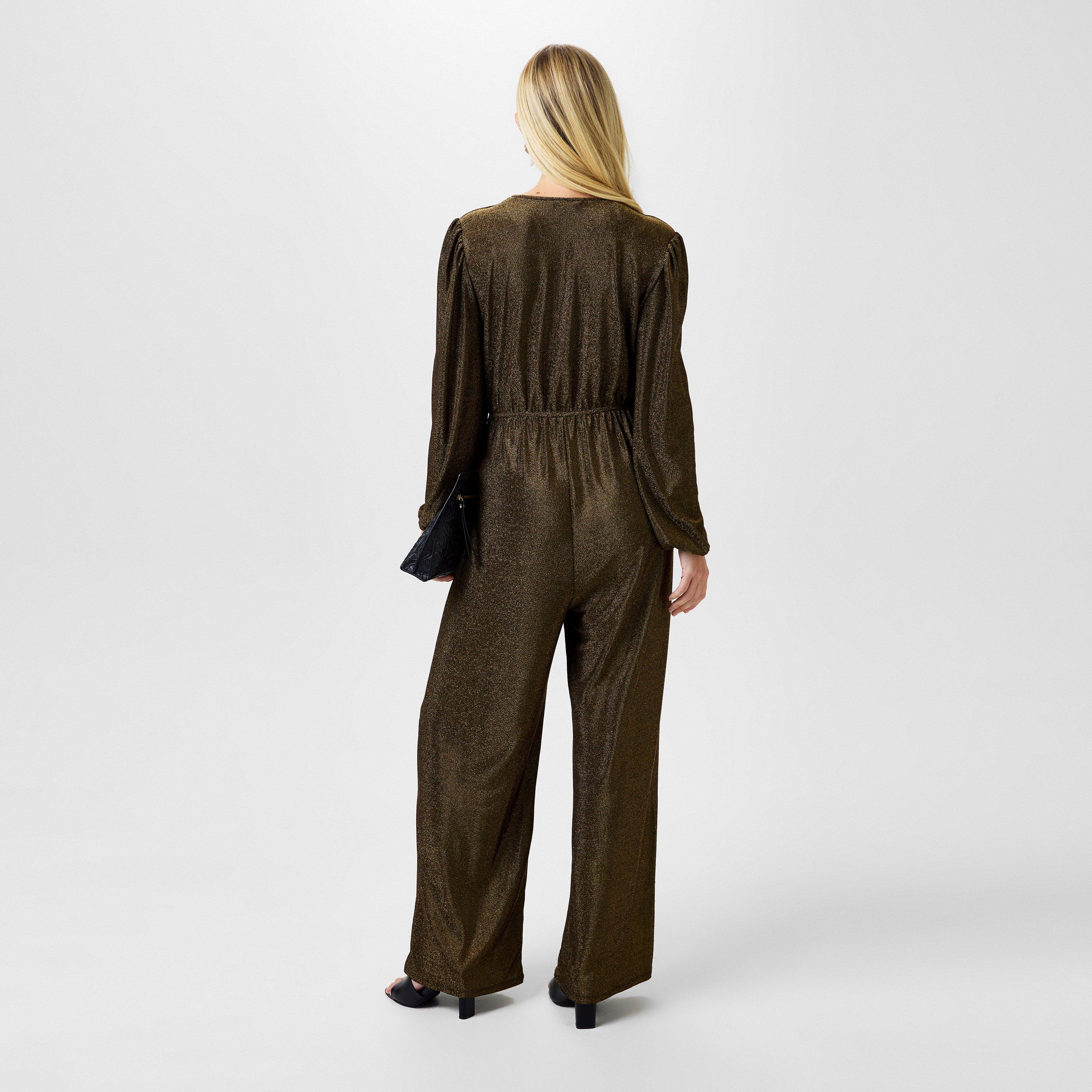 Gold - Biba - Biba Metallic Jumpsuit - 2